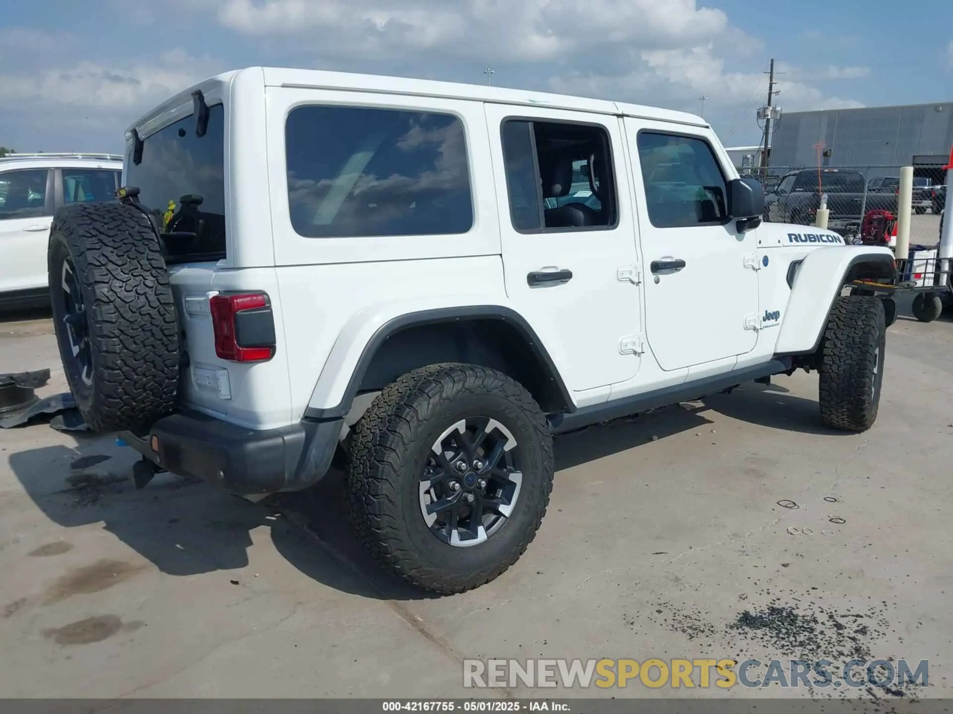 4 fotografías del automóvil dañado 1C4RJXR62RW211456 JEEP WRANGLER 4XE 2024