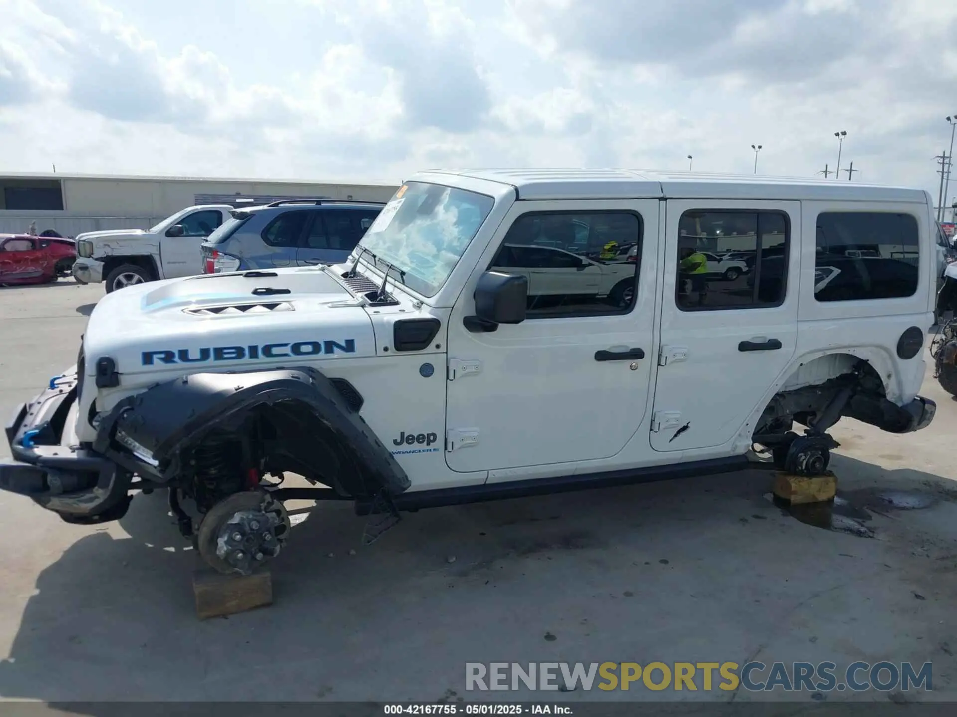 6 fotografías del automóvil dañado 1C4RJXR62RW211456 JEEP WRANGLER 4XE 2024