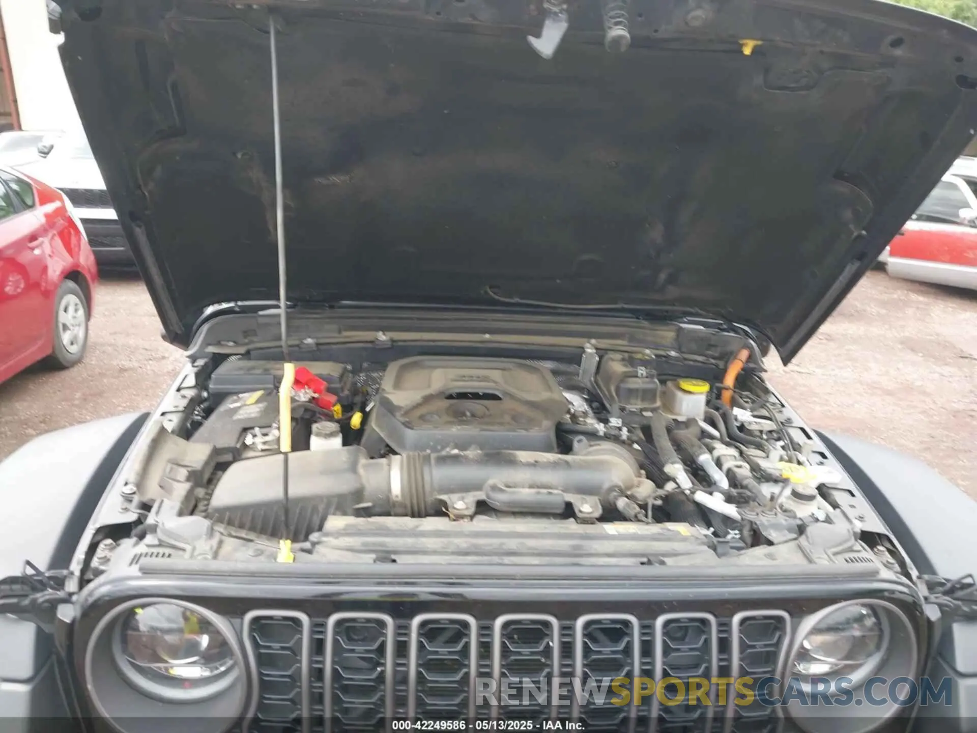 10 fotografías del automóvil dañado 1C4RJXR62RW242030 JEEP WRANGLER 4XE 2024