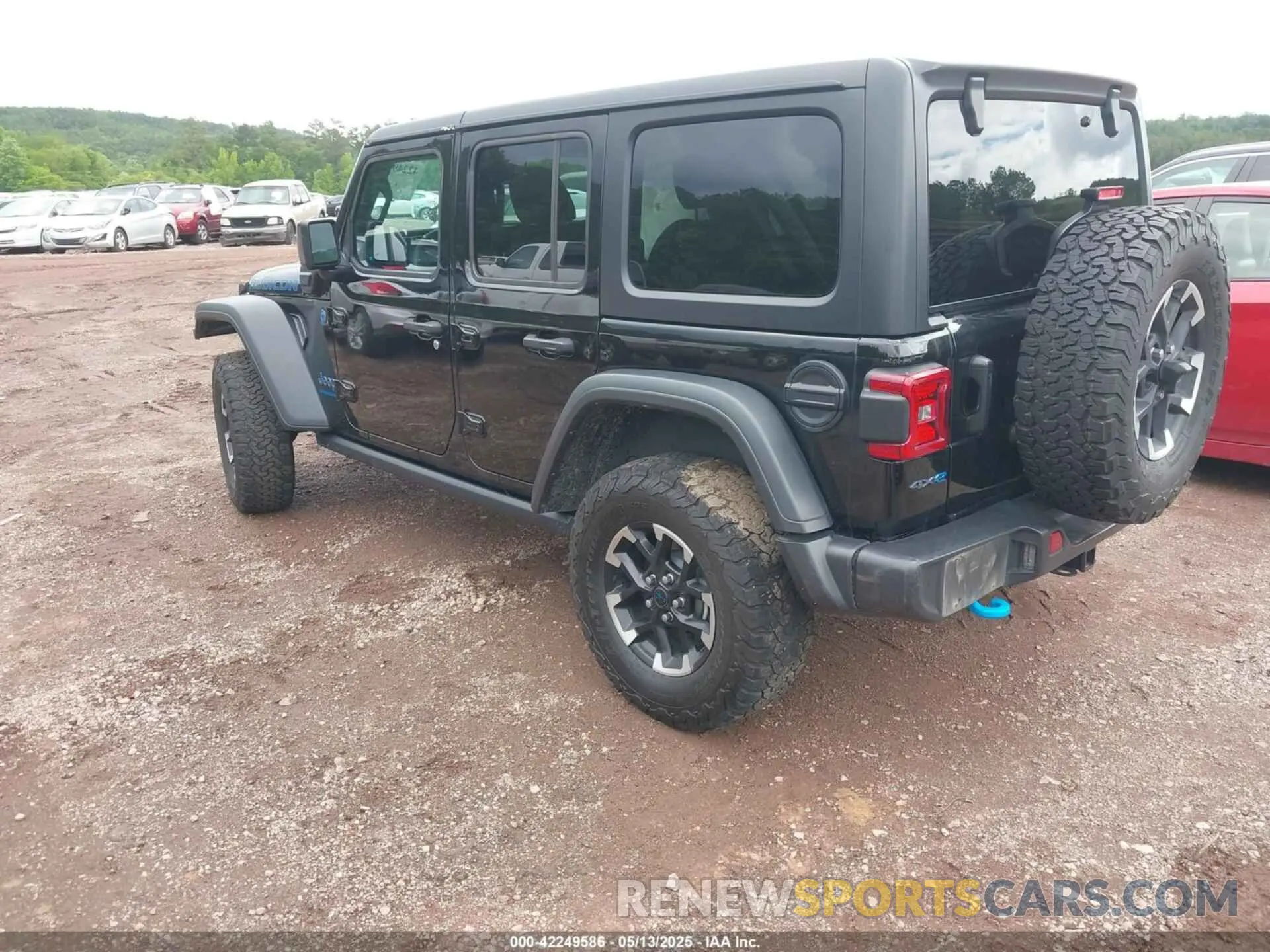 3 fotografías del automóvil dañado 1C4RJXR62RW242030 JEEP WRANGLER 4XE 2024