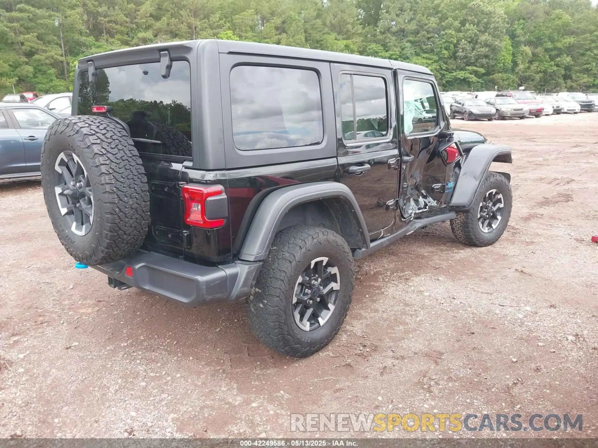 4 fotografías del automóvil dañado 1C4RJXR62RW242030 JEEP WRANGLER 4XE 2024