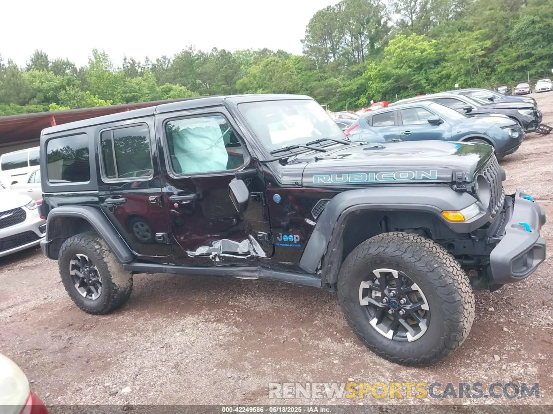 6 fotografías del automóvil dañado 1C4RJXR62RW242030 JEEP WRANGLER 4XE 2024