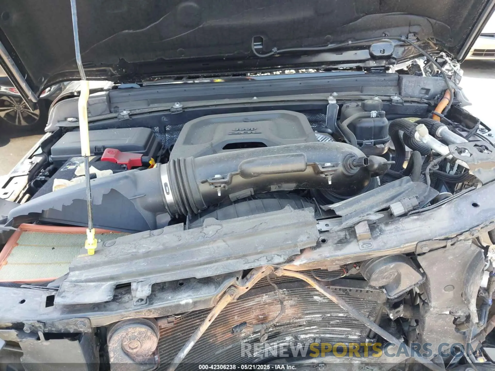 10 fotografías del automóvil dañado 1C4RJXR63RW167211 JEEP WRANGLER 4XE 2024