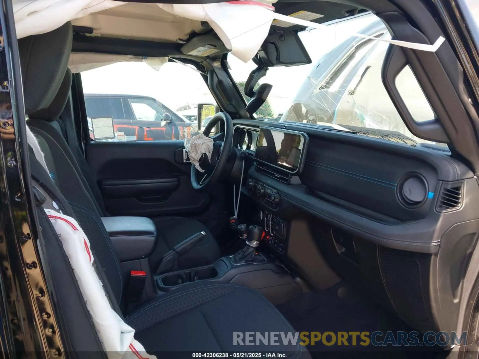5 fotografías del automóvil dañado 1C4RJXR63RW167211 JEEP WRANGLER 4XE 2024
