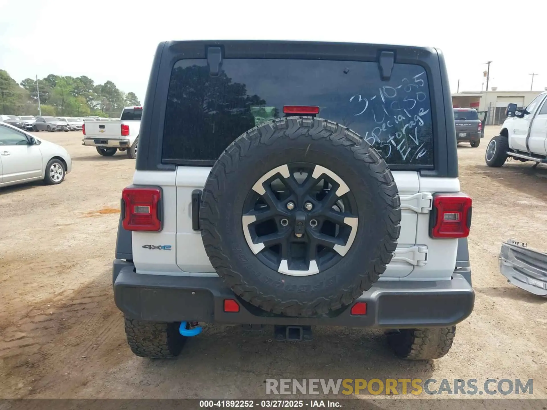 17 fotografías del automóvil dañado 1C4RJXR65RW240899 JEEP WRANGLER 4XE 2024