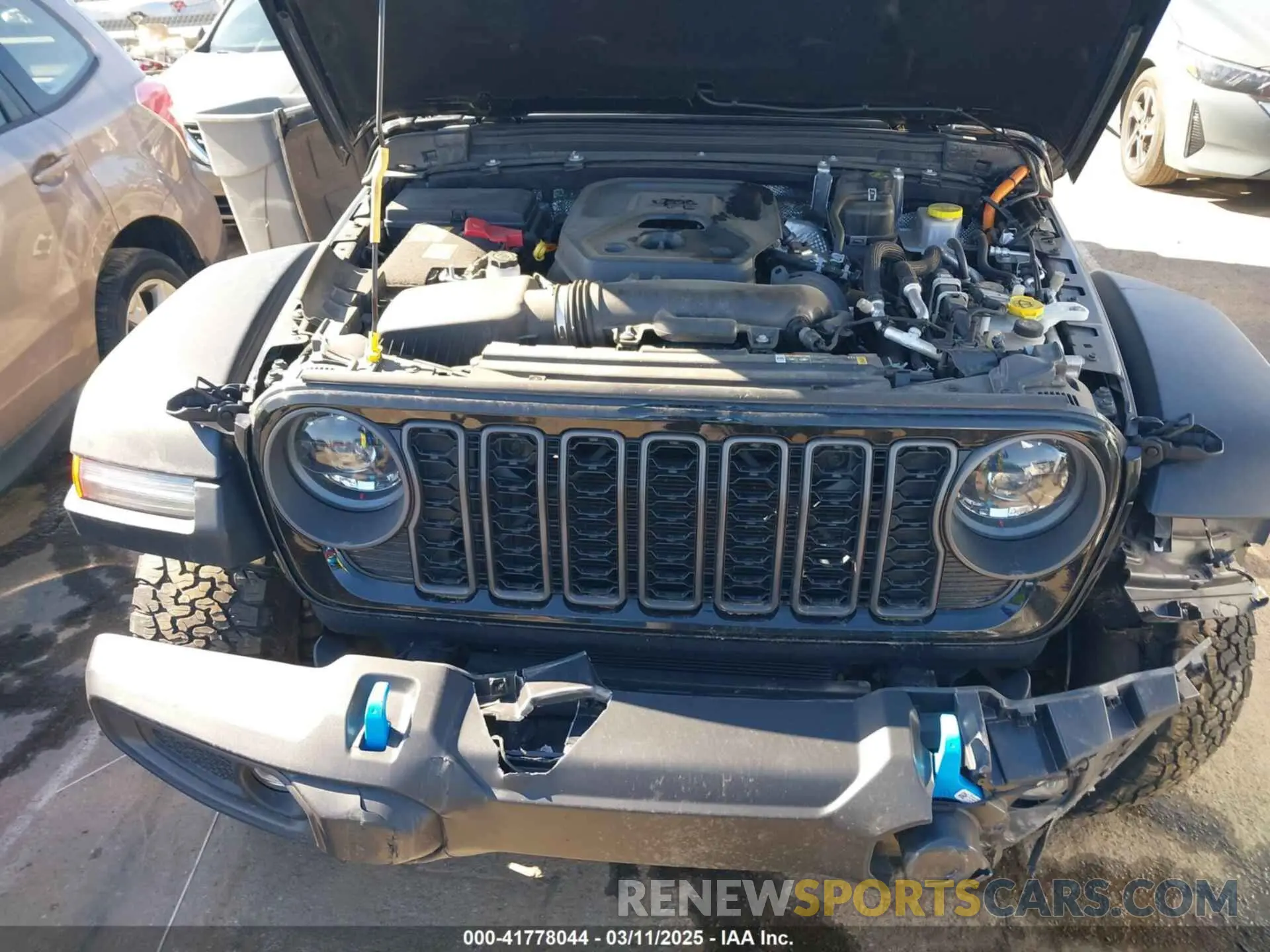 10 fotografías del automóvil dañado 1C4RJXR65RW241101 JEEP WRANGLER 4XE 2024