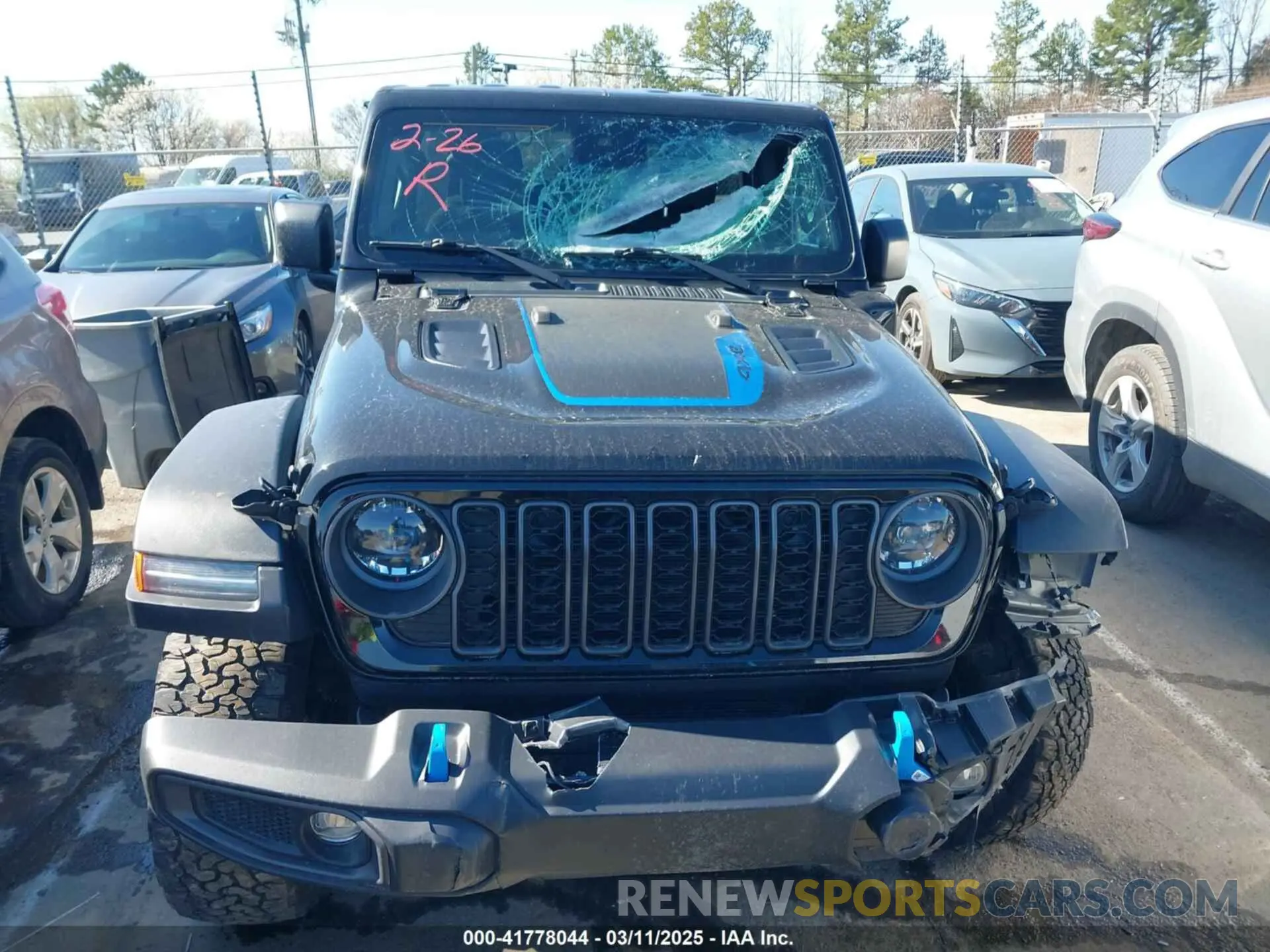 12 fotografías del automóvil dañado 1C4RJXR65RW241101 JEEP WRANGLER 4XE 2024