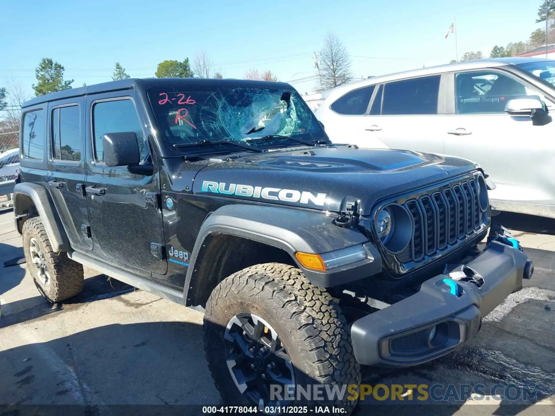 13 fotografías del automóvil dañado 1C4RJXR65RW241101 JEEP WRANGLER 4XE 2024