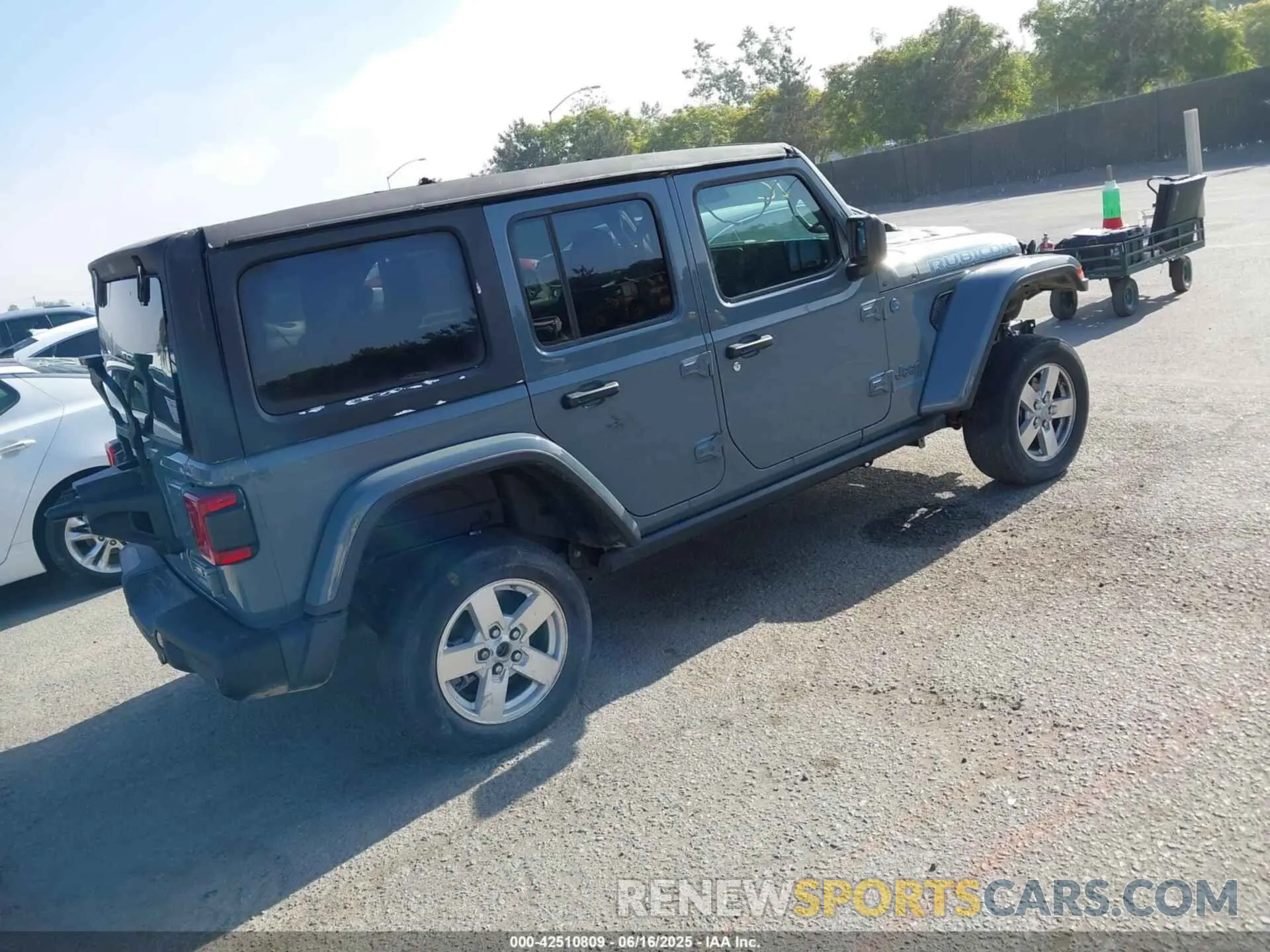 4 fotografías del automóvil dañado 1C4RJXR67RW149021 JEEP WRANGLER 4XE 2024