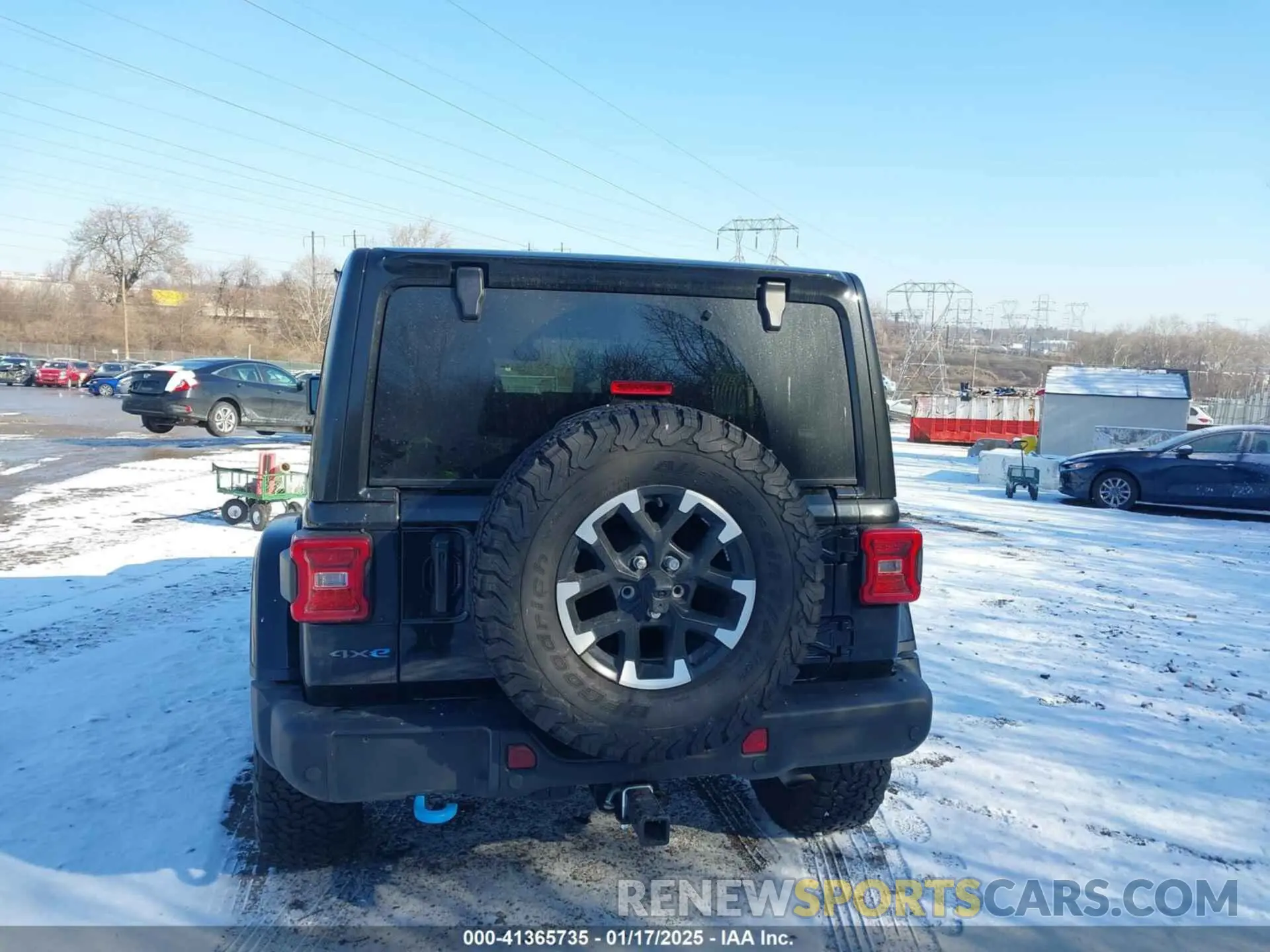 16 fotografías del automóvil dañado 1C4RJXR69RW162241 JEEP WRANGLER 4XE 2024