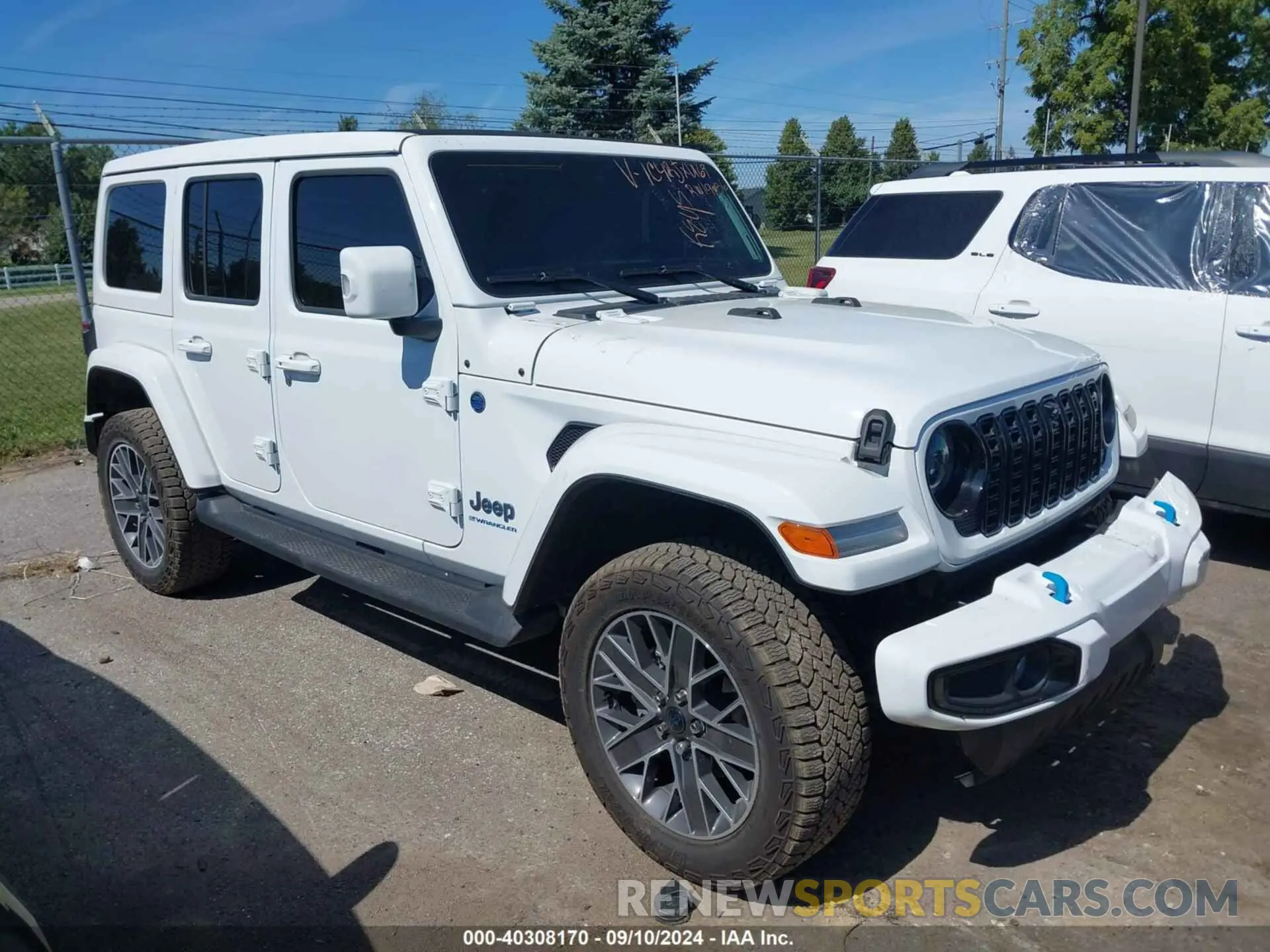 1 fotografías del automóvil dañado 1C4RJXU69RW190368 JEEP WRANGLER 4XE 2024