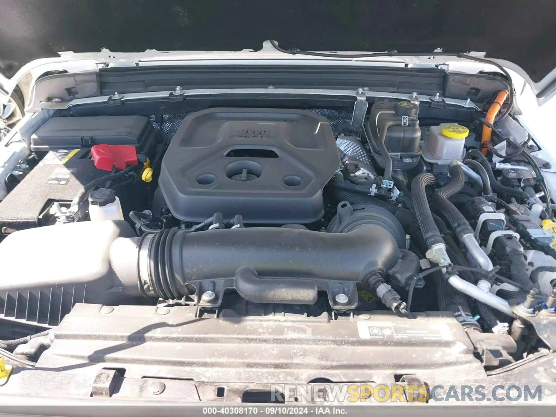 10 fotografías del automóvil dañado 1C4RJXU69RW190368 JEEP WRANGLER 4XE 2024