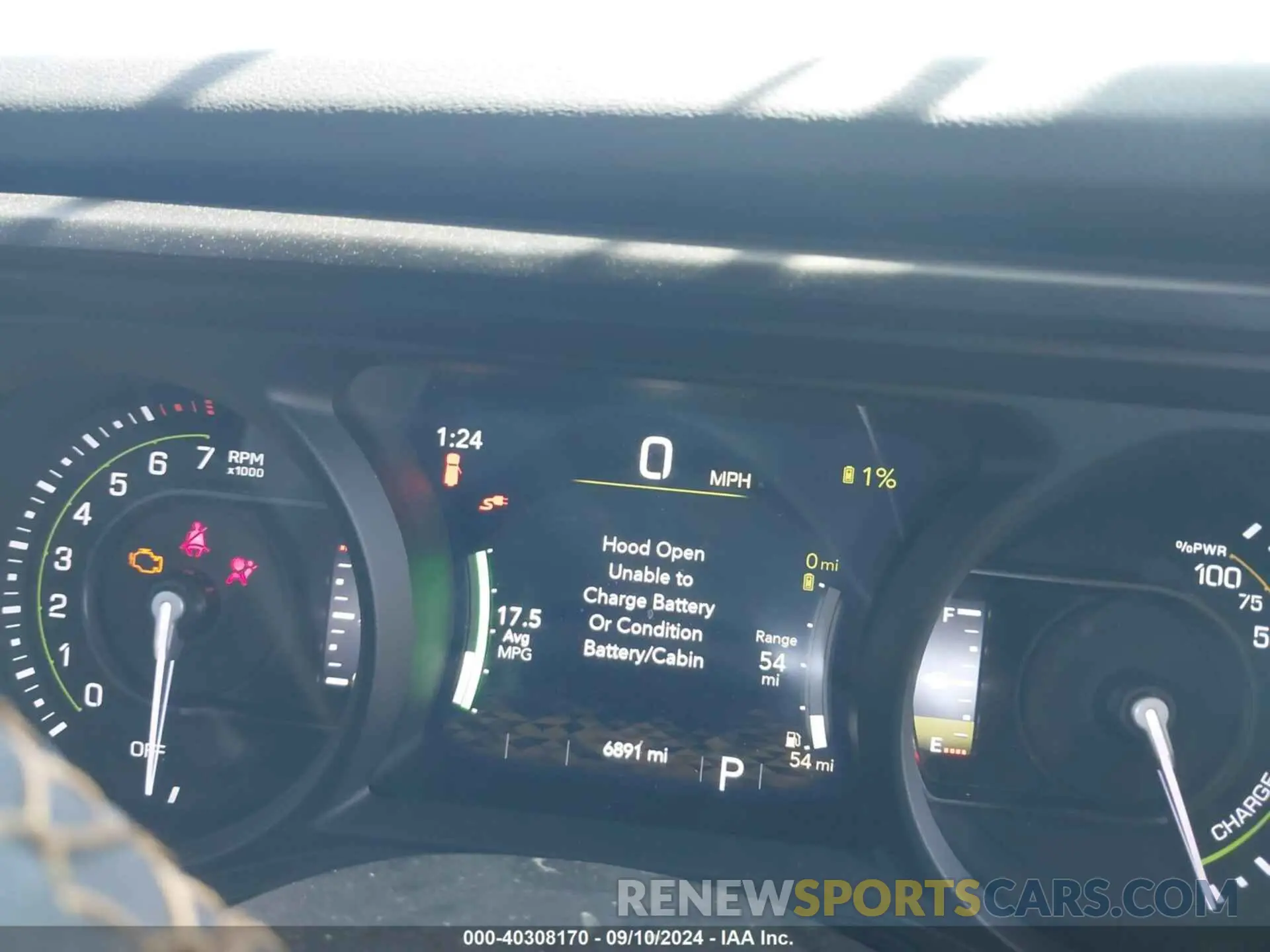 7 fotografías del automóvil dañado 1C4RJXU69RW190368 JEEP WRANGLER 4XE 2024