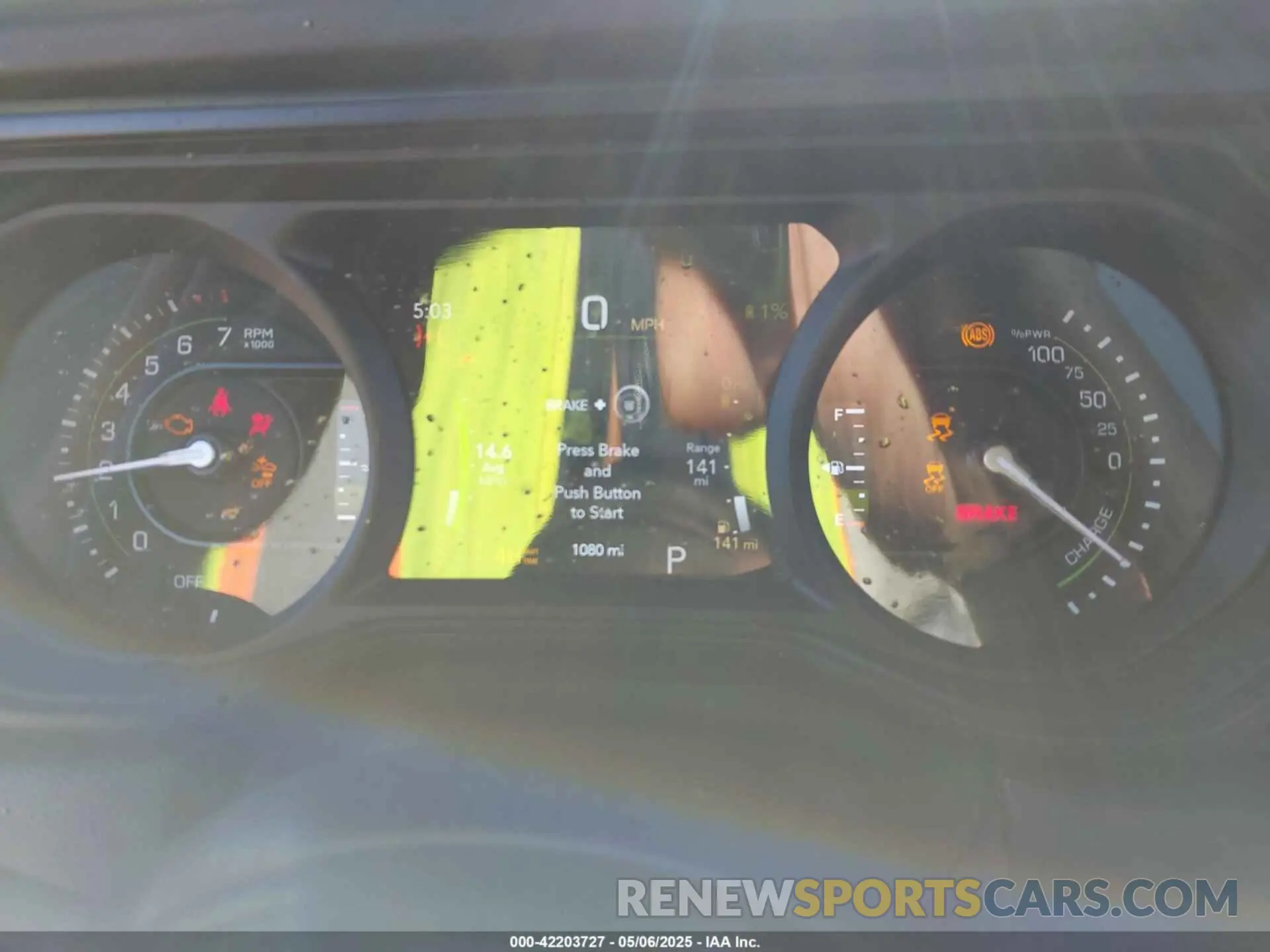 7 fotografías del automóvil dañado 1C4RJXR63SW572071 JEEP WRANGLER 4XE 2025