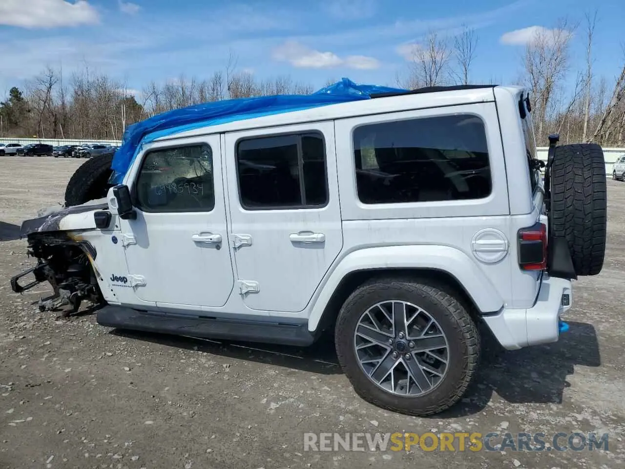2 fotografías del automóvil dañado 1C4RJXU62RW168261 JEEP WRANGLER H 2024