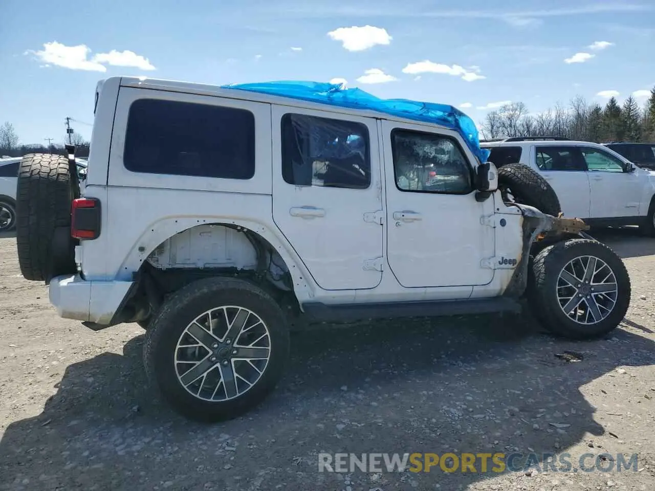 3 fotografías del automóvil dañado 1C4RJXU62RW168261 JEEP WRANGLER H 2024