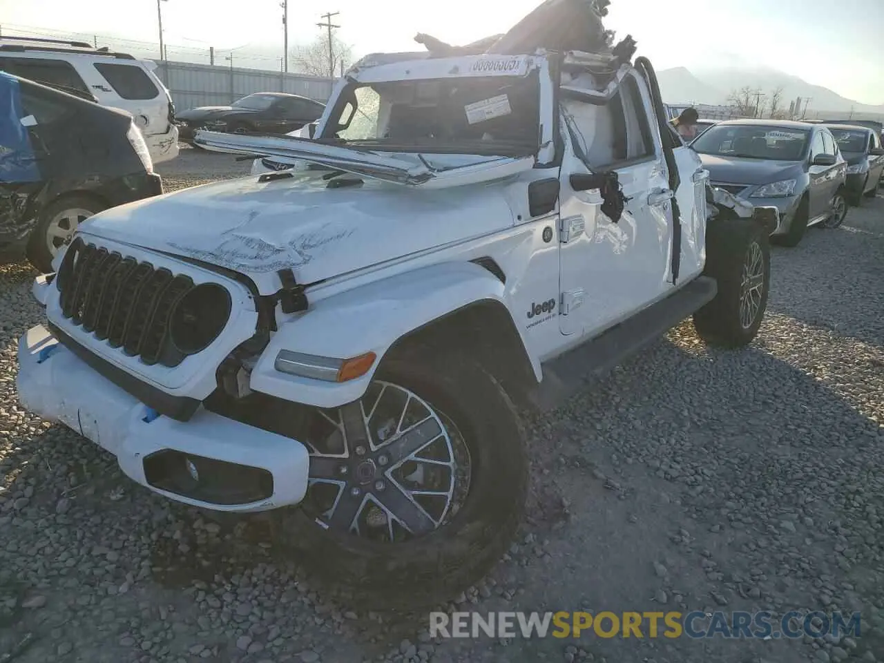 1 fotografías del automóvil dañado 1C4RJXU6XRW232904 JEEP WRANGLER H 2024