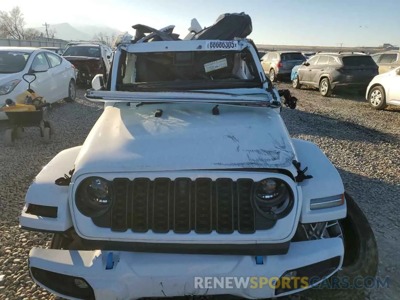 5 fotografías del automóvil dañado 1C4RJXU6XRW232904 JEEP WRANGLER H 2024