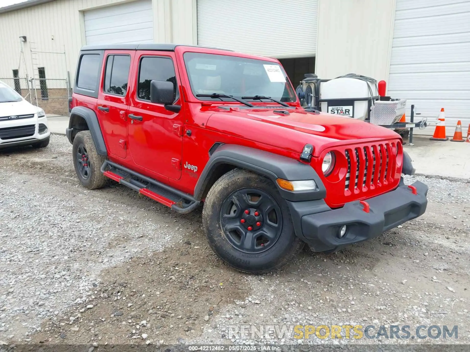 1 fotografías del automóvil dañado 1C4HJXDG0KW560147 JEEP WRANGLER UNLIMITED 2019