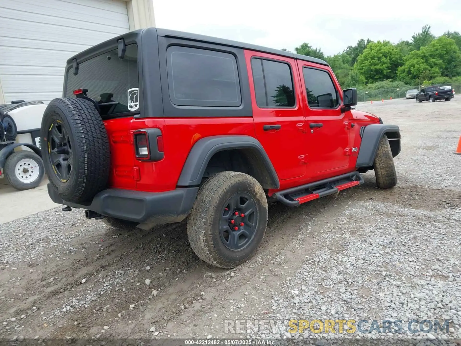 4 fotografías del automóvil dañado 1C4HJXDG0KW560147 JEEP WRANGLER UNLIMITED 2019