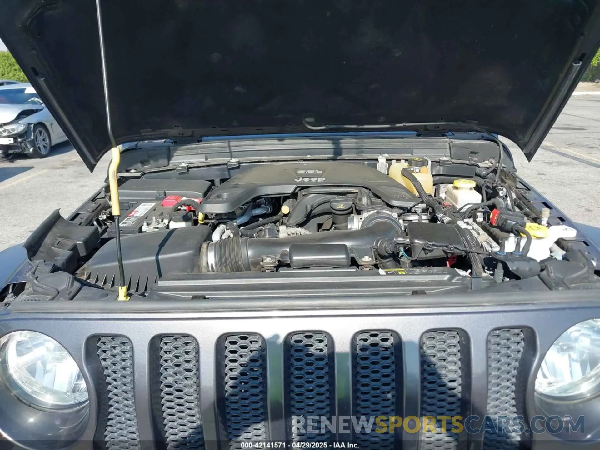 10 fotografías del automóvil dañado 1C4HJXDG1KW528470 JEEP WRANGLER UNLIMITED 2019