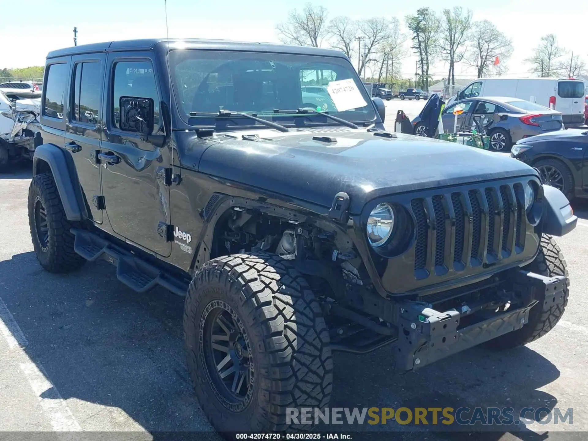 1 fotografías del automóvil dañado 1C4HJXDG1KW530168 JEEP WRANGLER UNLIMITED 2019