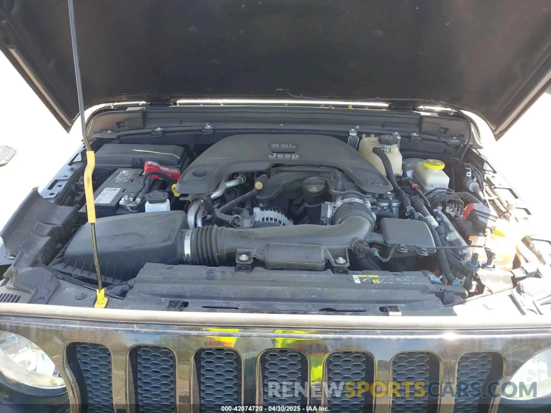 10 fotografías del automóvil dañado 1C4HJXDG1KW530168 JEEP WRANGLER UNLIMITED 2019