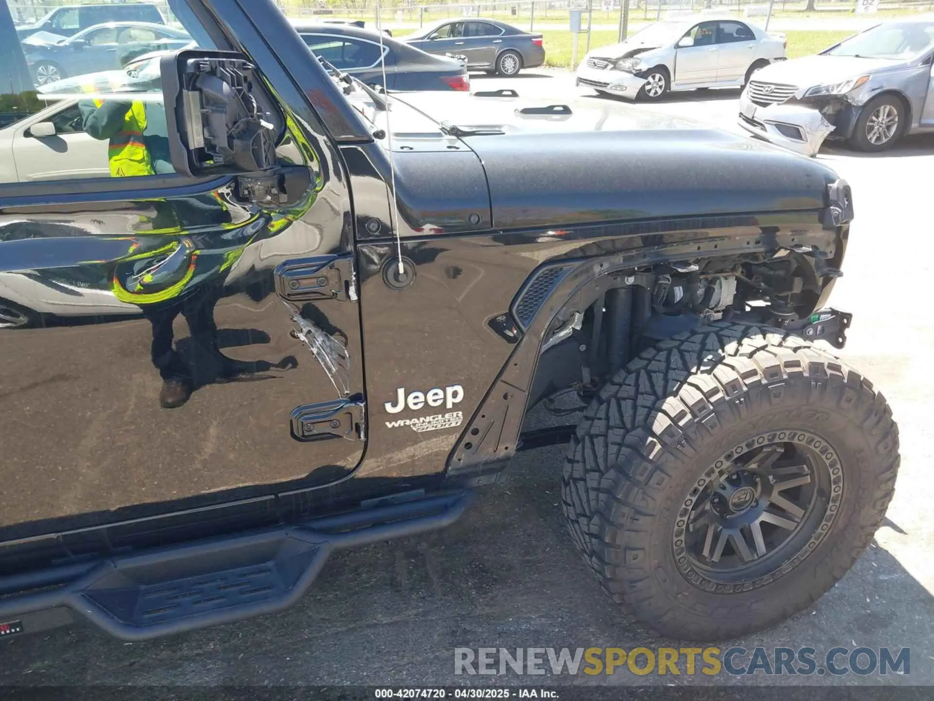 17 fotografías del automóvil dañado 1C4HJXDG1KW530168 JEEP WRANGLER UNLIMITED 2019