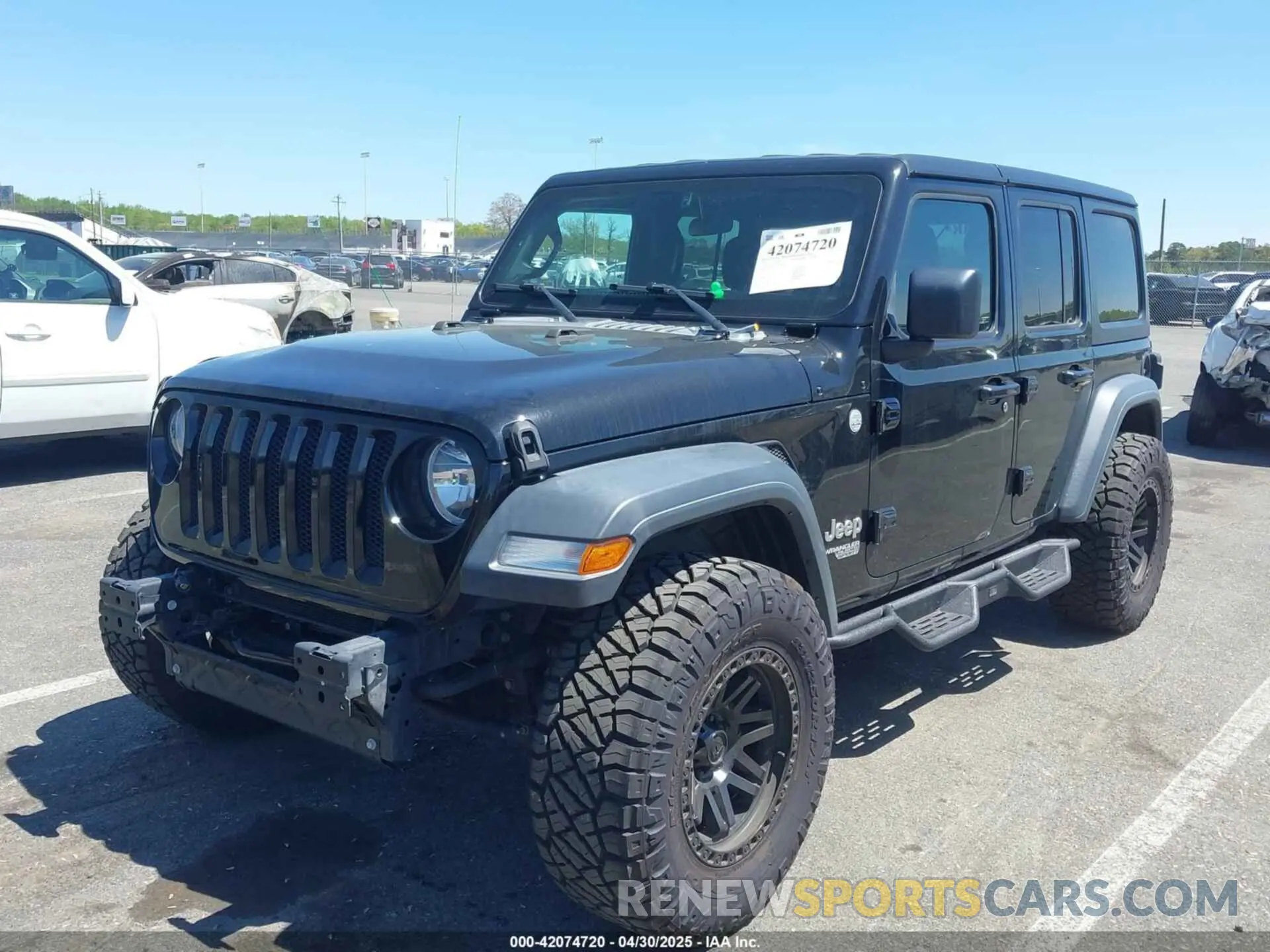 2 fotografías del automóvil dañado 1C4HJXDG1KW530168 JEEP WRANGLER UNLIMITED 2019
