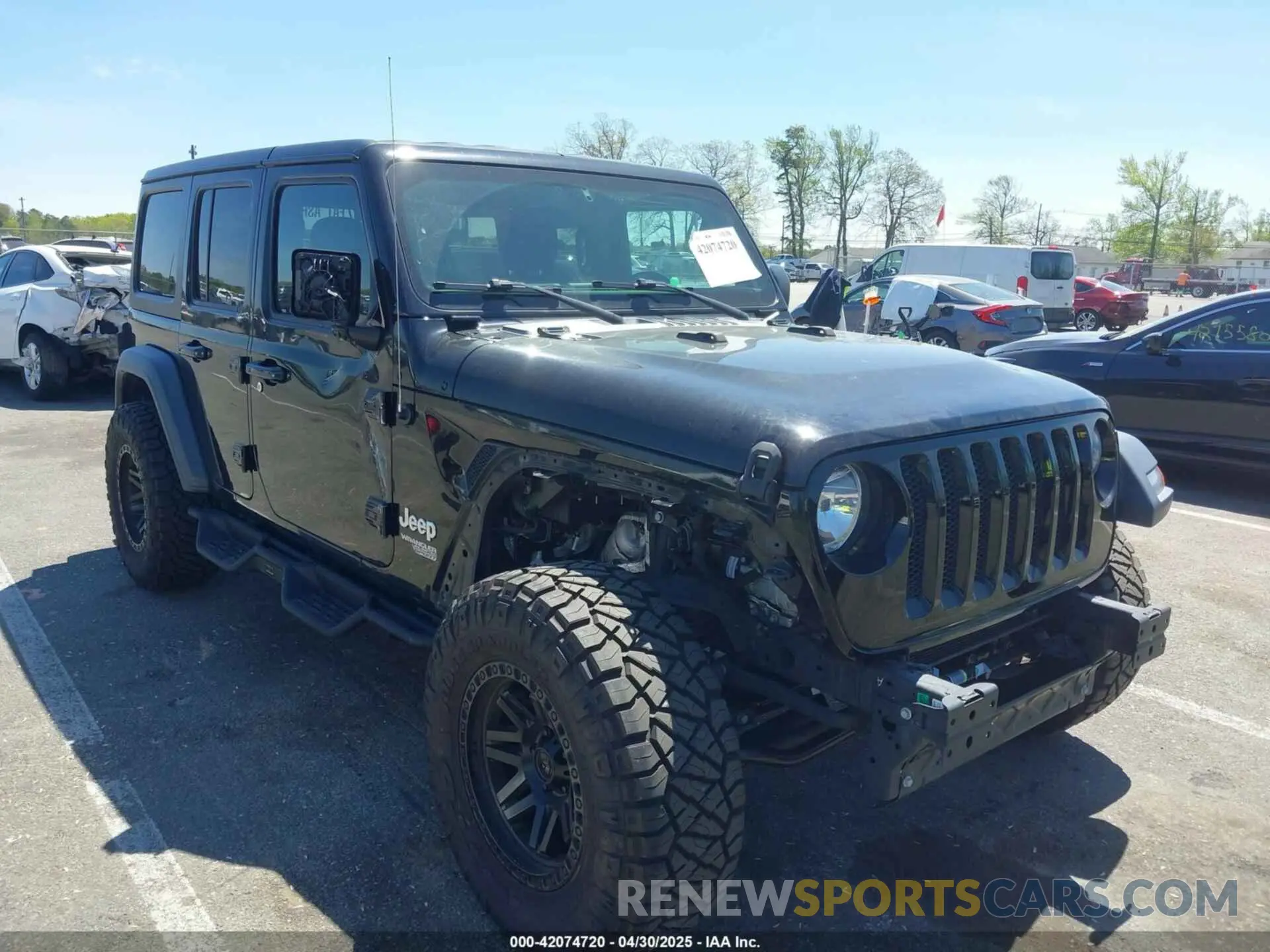 6 fotografías del automóvil dañado 1C4HJXDG1KW530168 JEEP WRANGLER UNLIMITED 2019