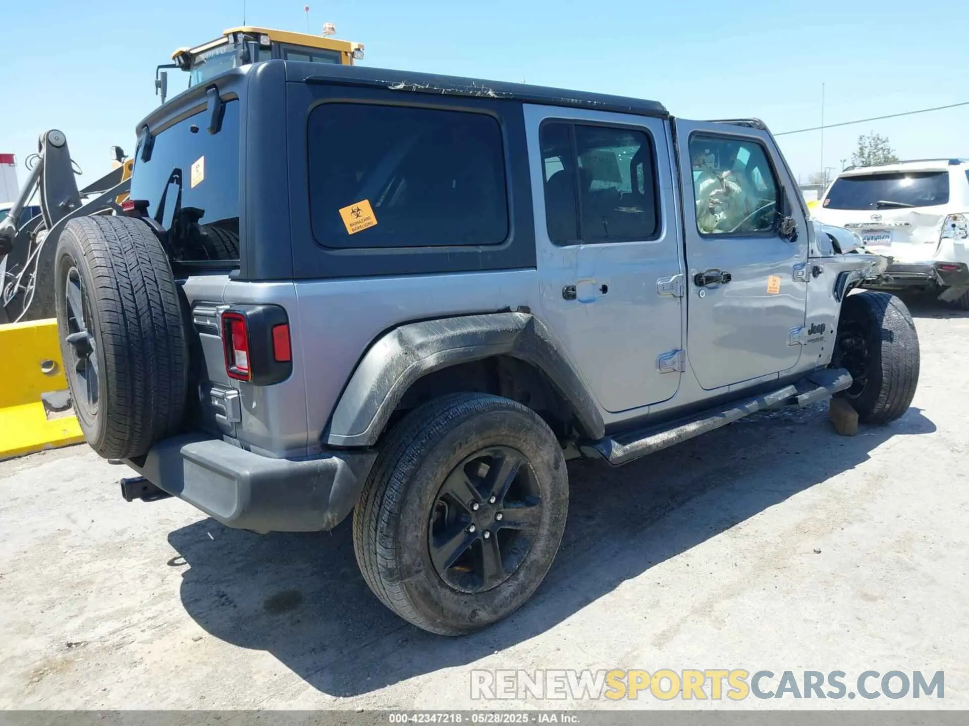 4 fotografías del automóvil dañado 1C4HJXDG1KW632215 JEEP WRANGLER UNLIMITED 2019