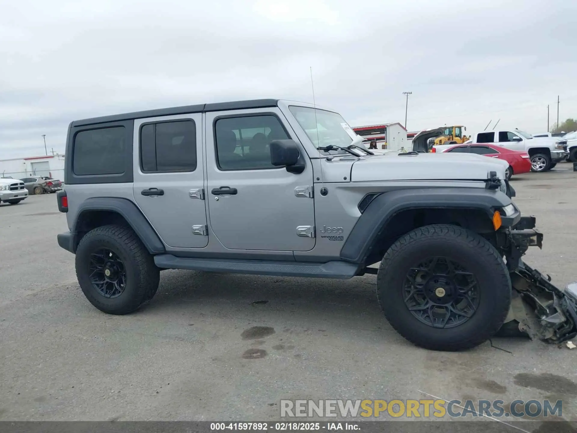 13 fotografías del automóvil dañado 1C4HJXDG4KW518726 JEEP WRANGLER UNLIMITED 2019