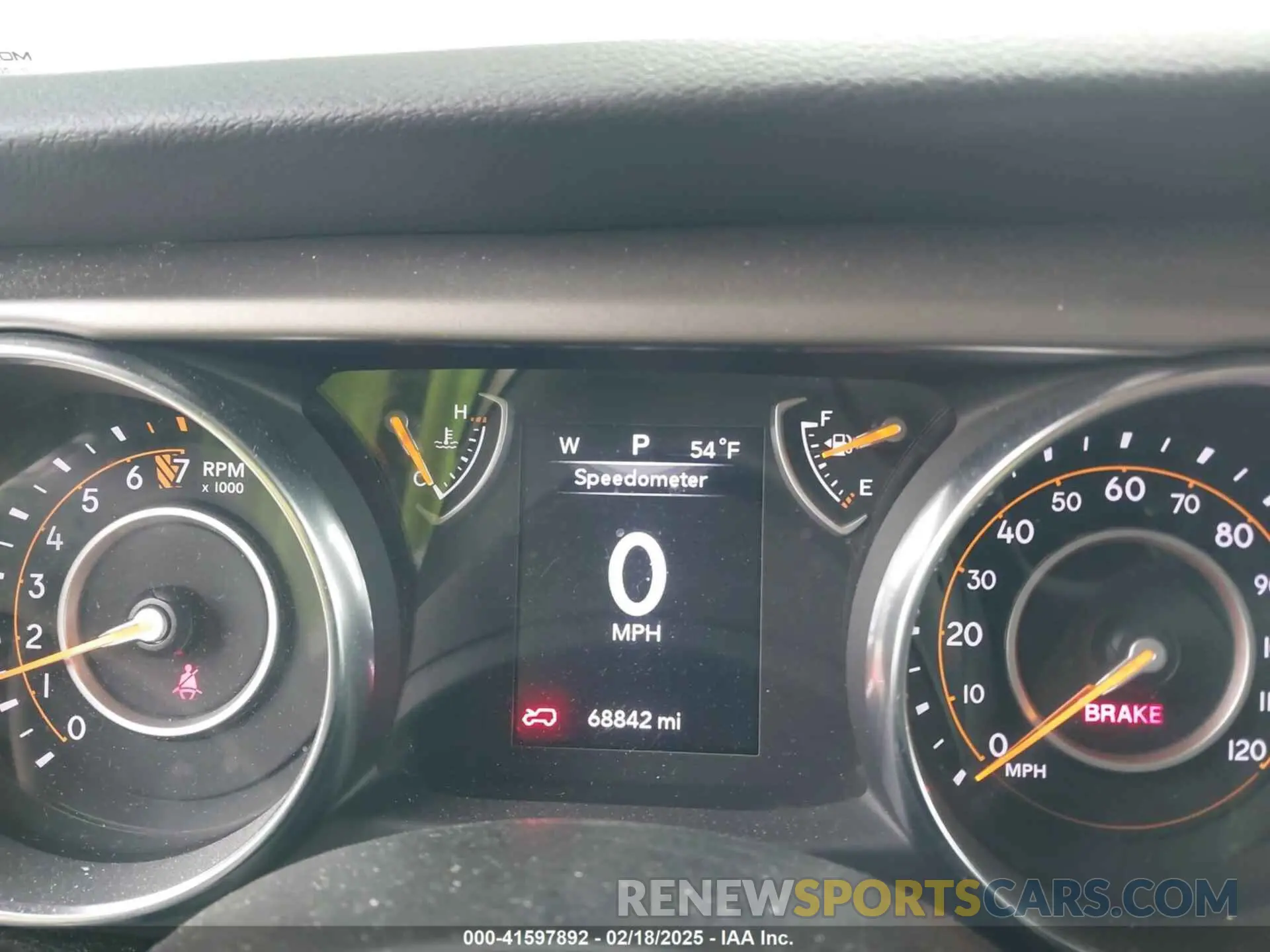 7 fotografías del automóvil dañado 1C4HJXDG4KW518726 JEEP WRANGLER UNLIMITED 2019