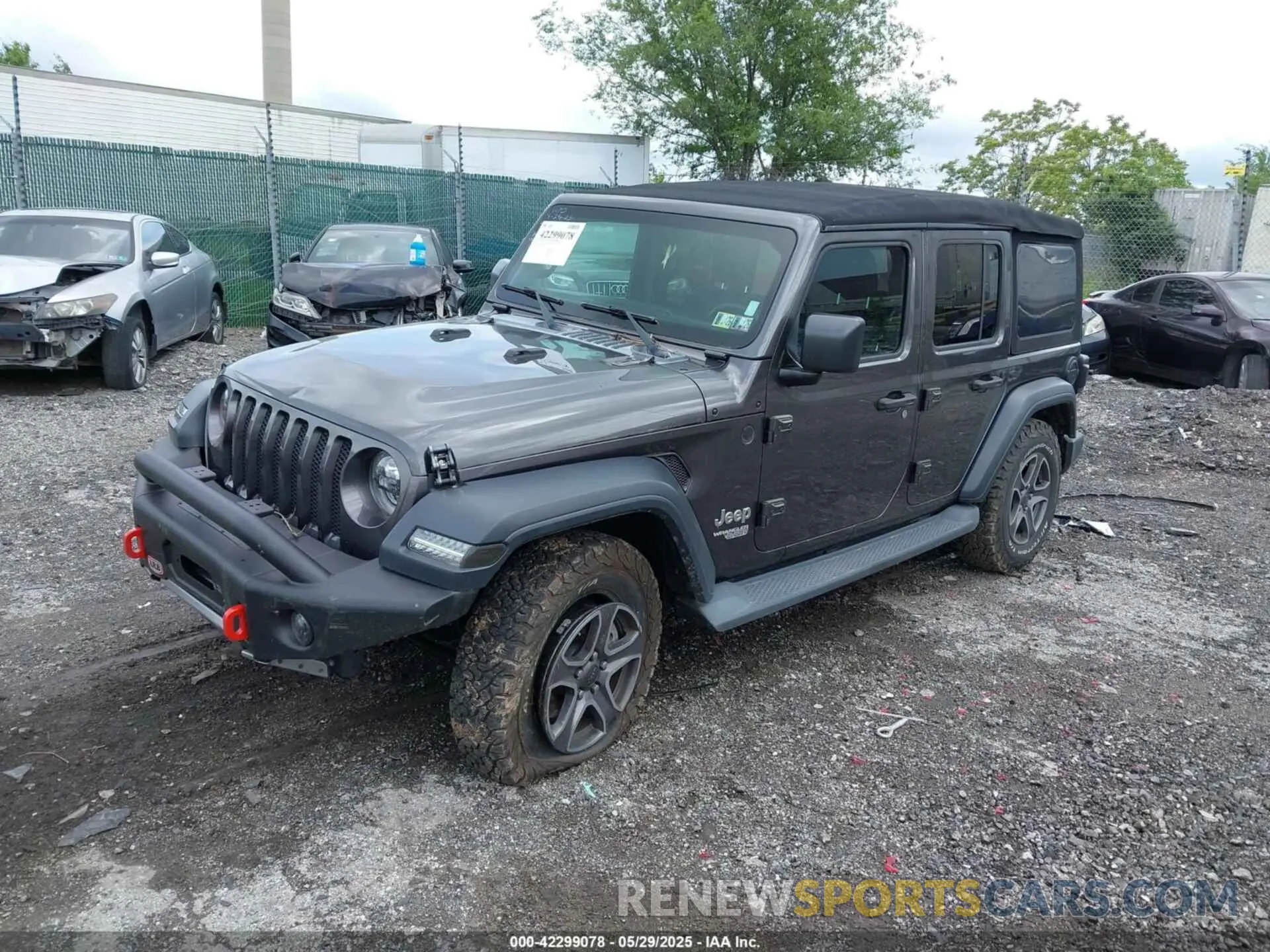 2 fotografías del automóvil dañado 1C4HJXDG6KW571640 JEEP WRANGLER UNLIMITED 2019