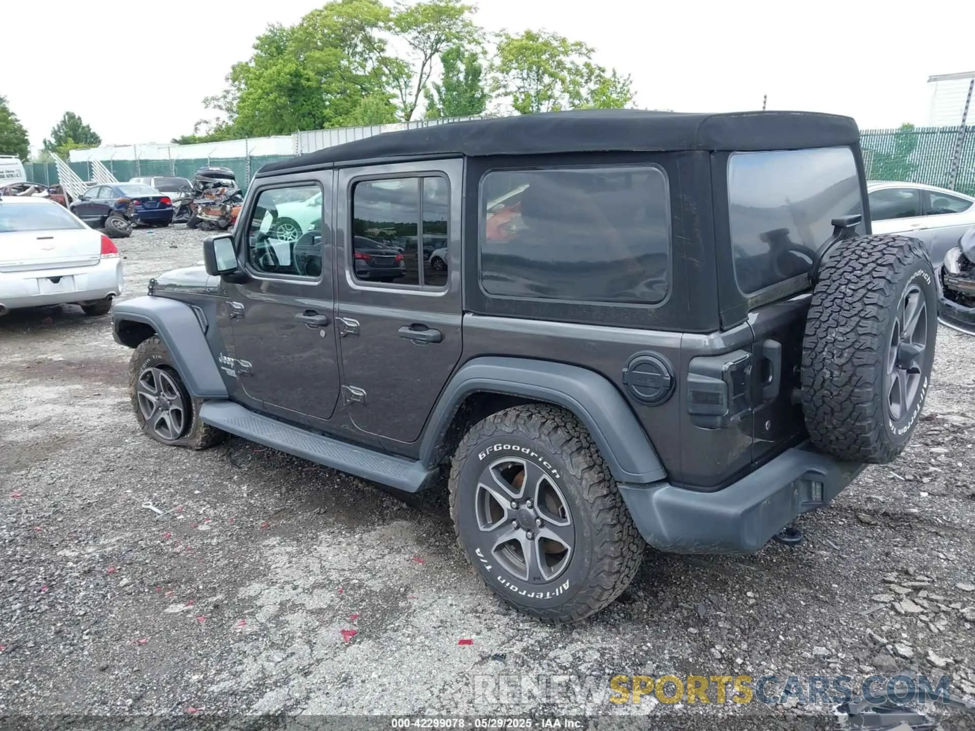 3 fotografías del automóvil dañado 1C4HJXDG6KW571640 JEEP WRANGLER UNLIMITED 2019