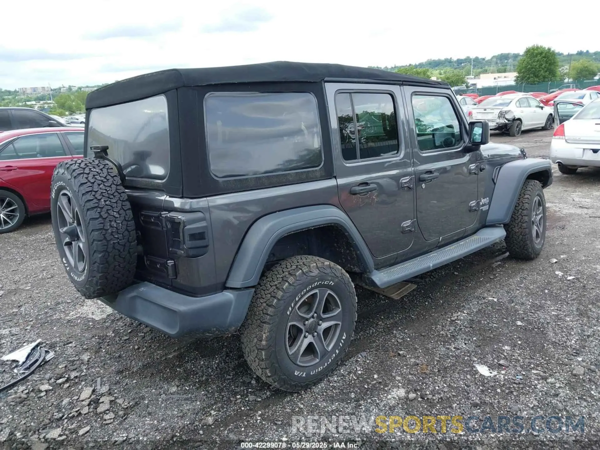 4 fotografías del automóvil dañado 1C4HJXDG6KW571640 JEEP WRANGLER UNLIMITED 2019