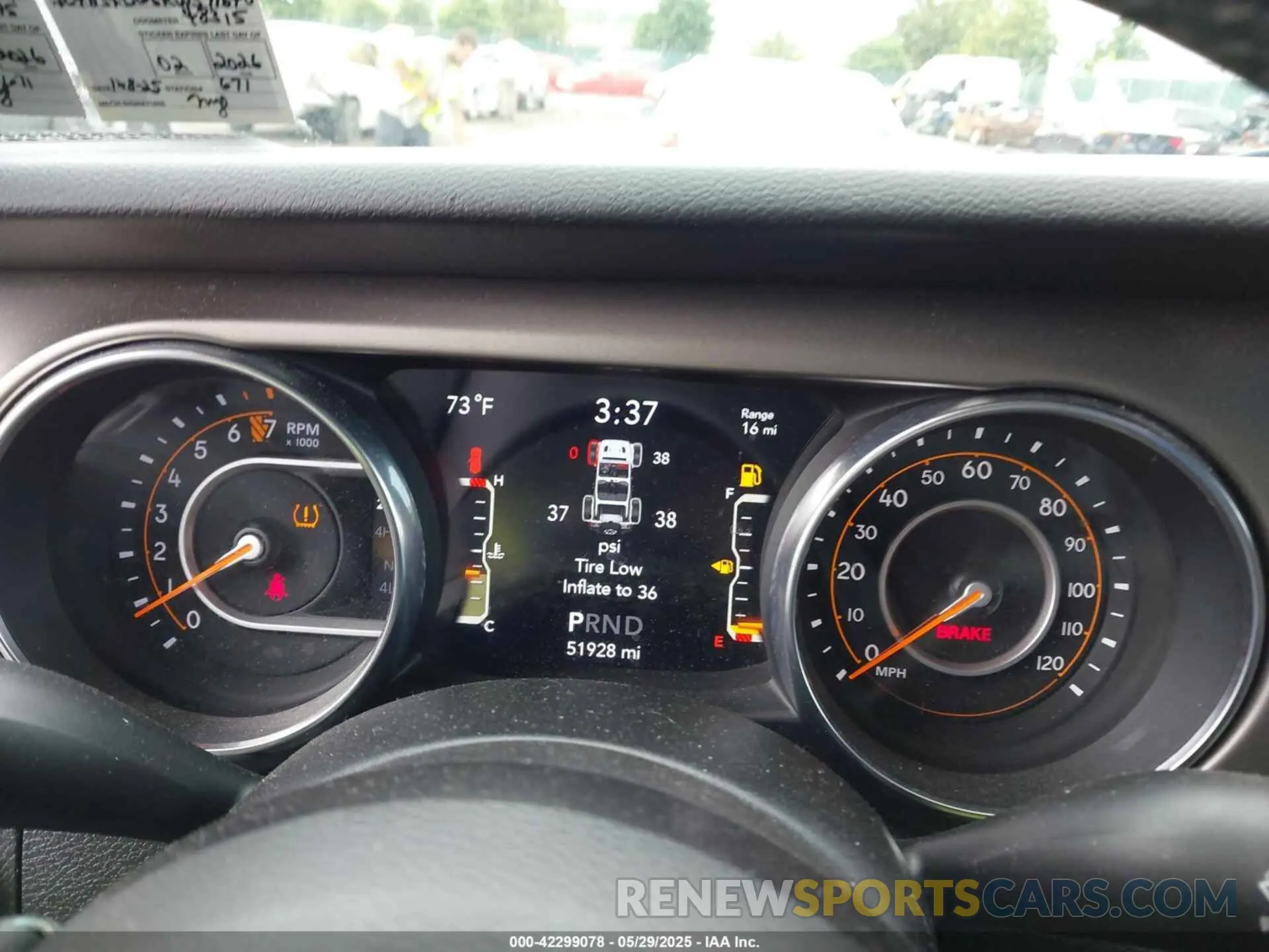 7 fotografías del automóvil dañado 1C4HJXDG6KW571640 JEEP WRANGLER UNLIMITED 2019