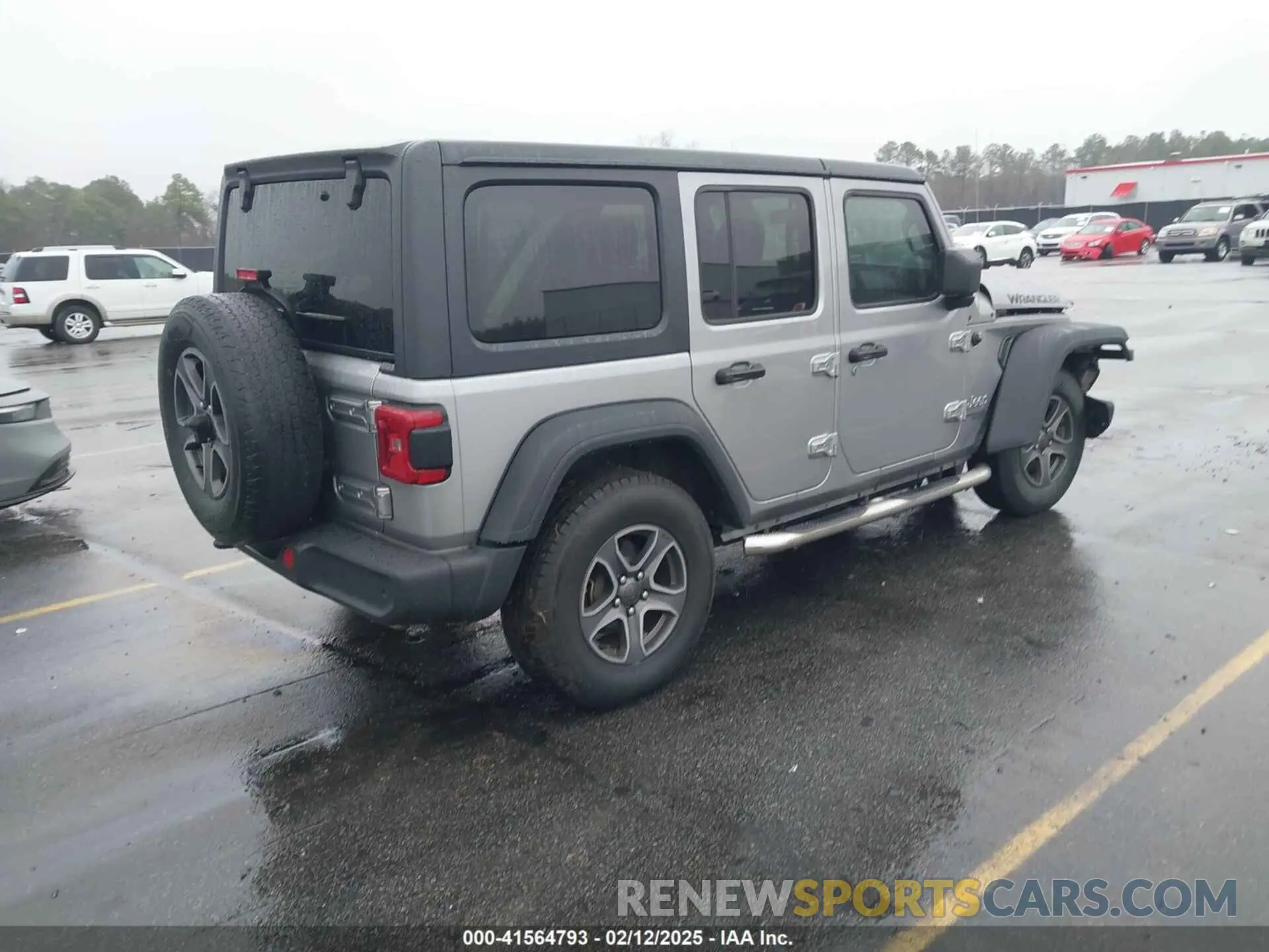 4 fotografías del automóvil dañado 1C4HJXDG7KW558525 JEEP WRANGLER UNLIMITED 2019