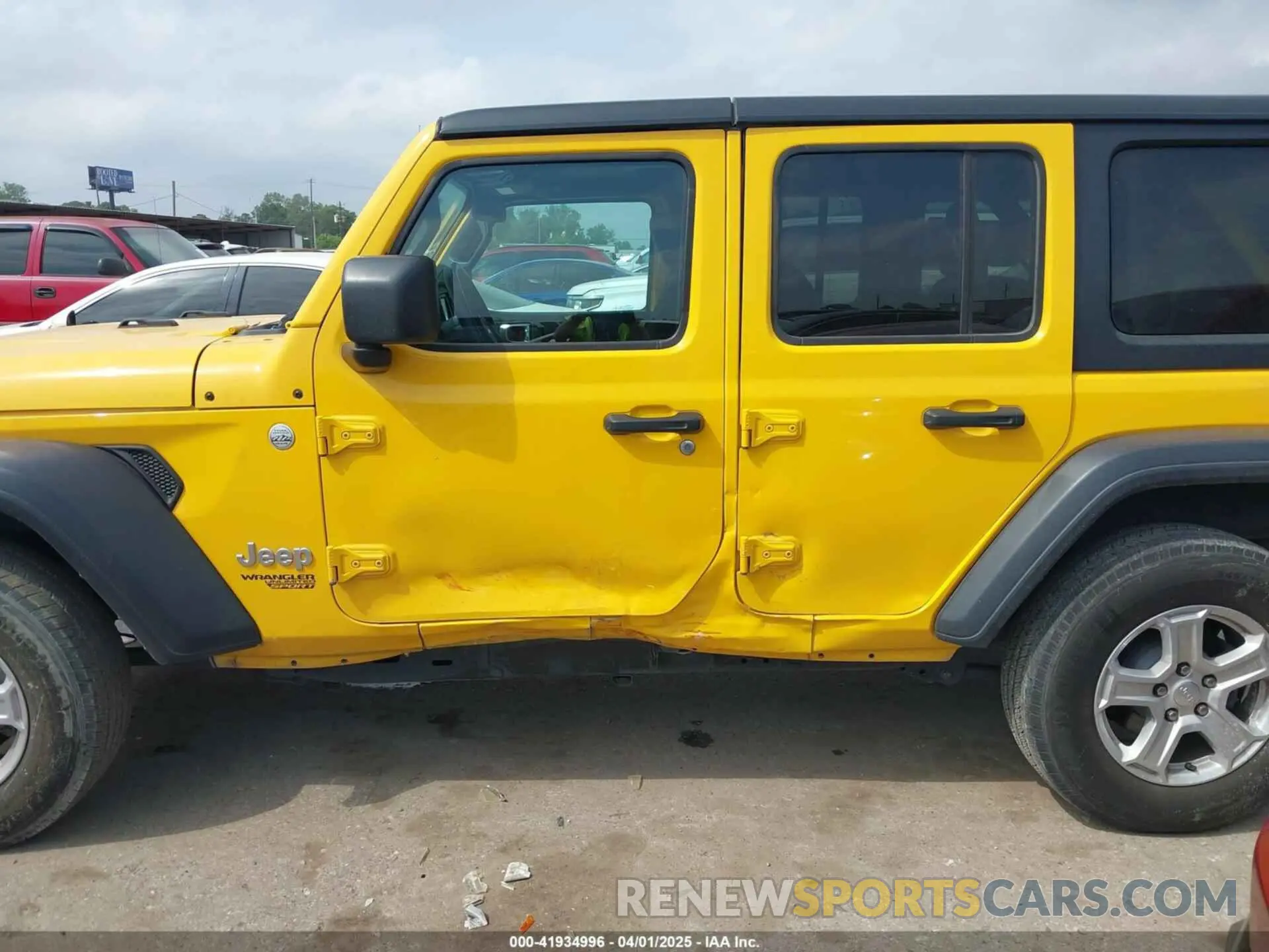 14 fotografías del automóvil dañado 1C4HJXDG8KW501069 JEEP WRANGLER UNLIMITED 2019