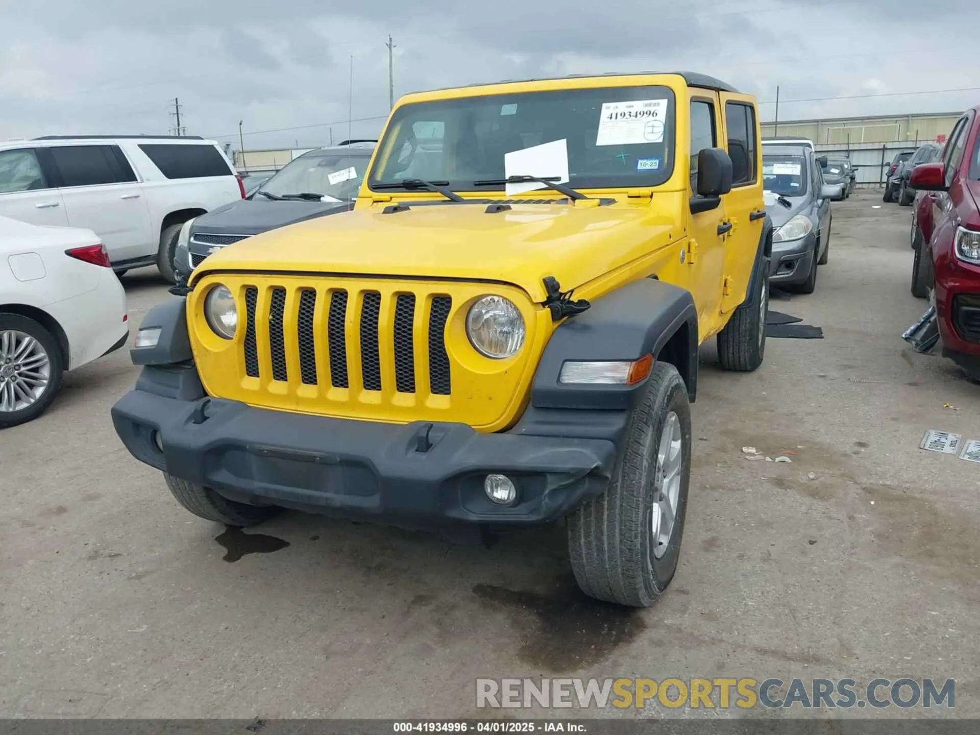 2 fotografías del automóvil dañado 1C4HJXDG8KW501069 JEEP WRANGLER UNLIMITED 2019