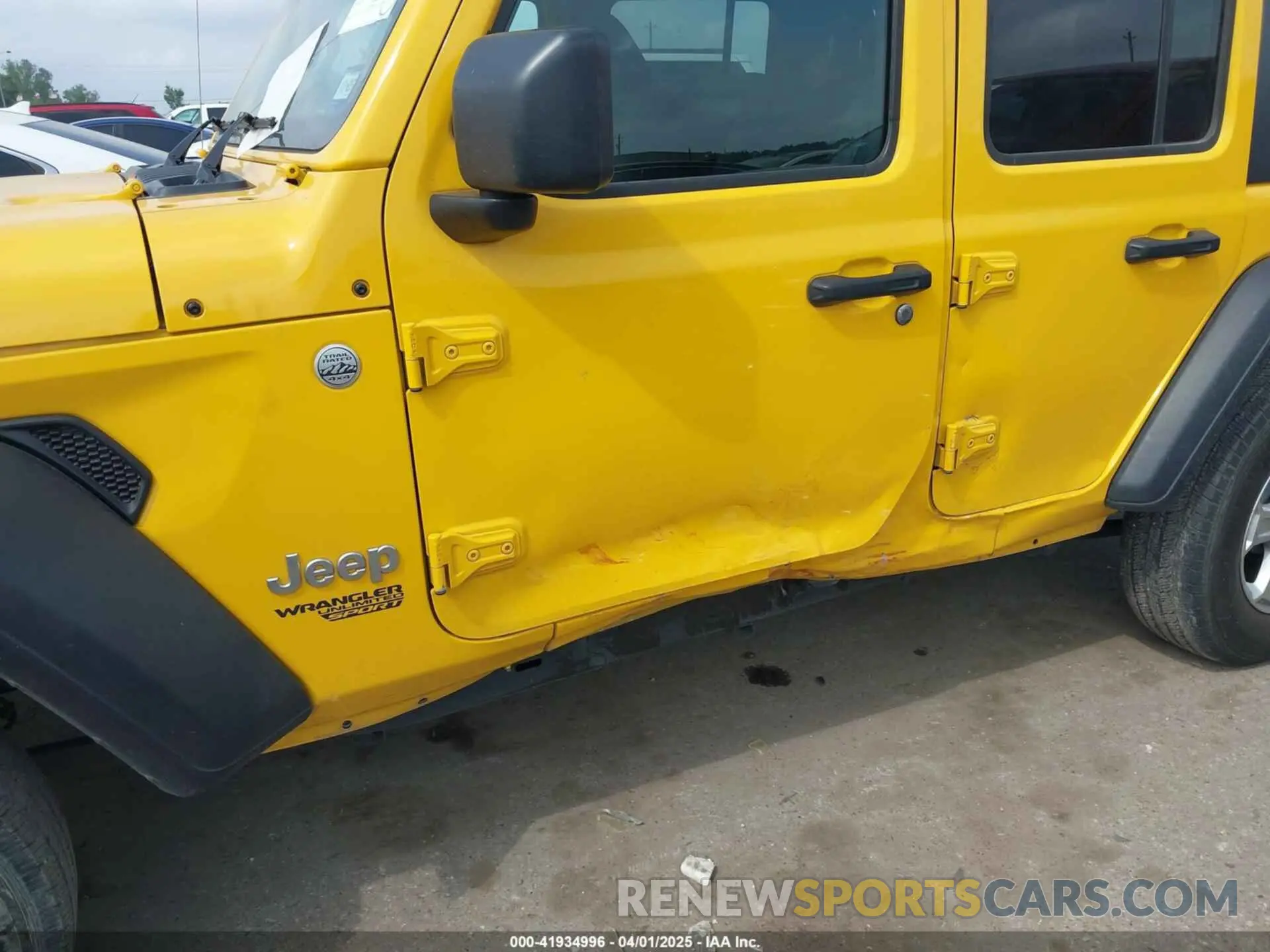 6 fotografías del automóvil dañado 1C4HJXDG8KW501069 JEEP WRANGLER UNLIMITED 2019