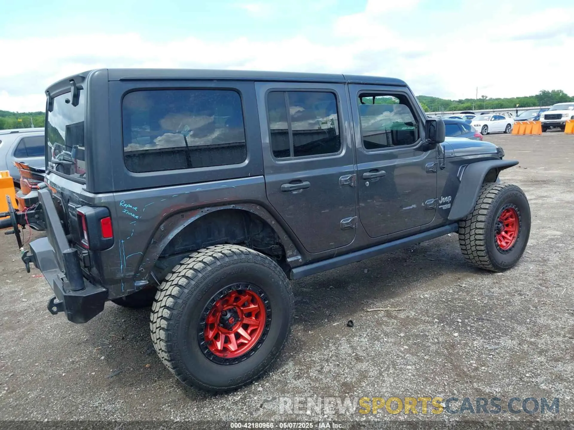 19 fotografías del automóvil dañado 1C4HJXDG9KW598816 JEEP WRANGLER UNLIMITED 2019