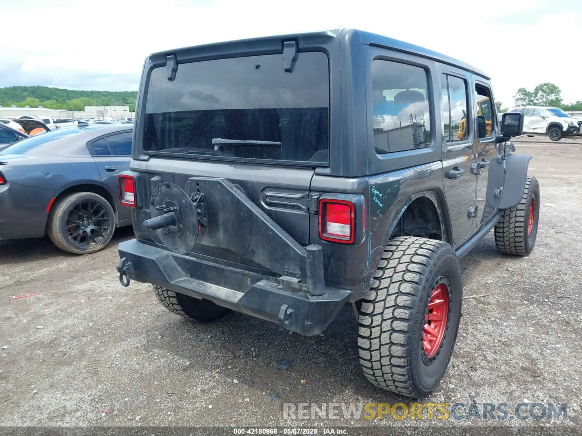 20 fotografías del automóvil dañado 1C4HJXDG9KW598816 JEEP WRANGLER UNLIMITED 2019