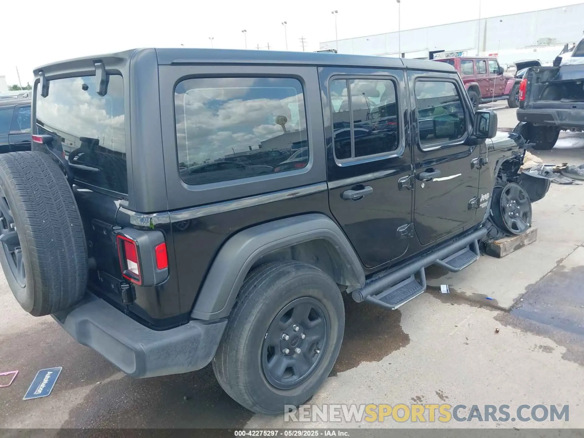 4 fotografías del automóvil dañado 1C4HJXDG9KW653488 JEEP WRANGLER UNLIMITED 2019