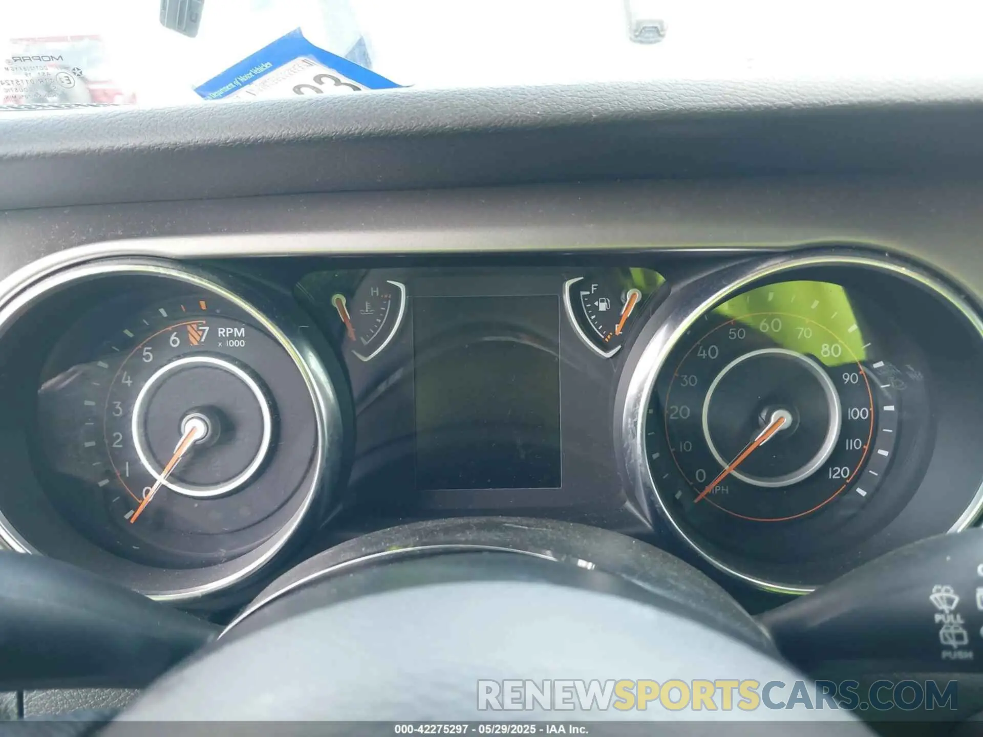 7 fotografías del automóvil dañado 1C4HJXDG9KW653488 JEEP WRANGLER UNLIMITED 2019