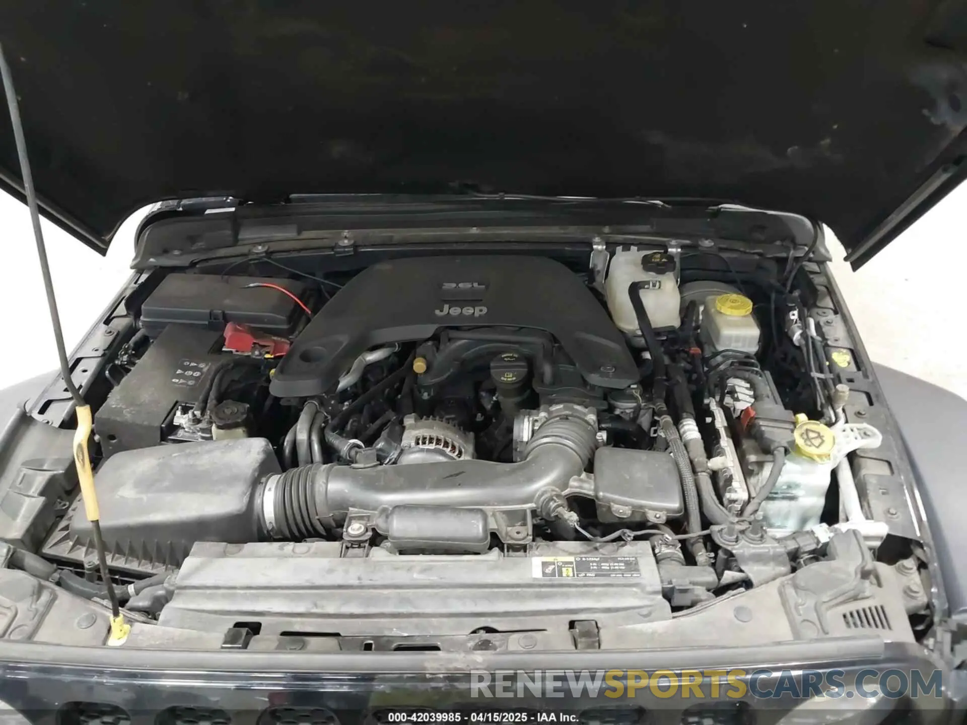 10 fotografías del automóvil dañado 1C4HJXDGXKW505396 JEEP WRANGLER UNLIMITED 2019