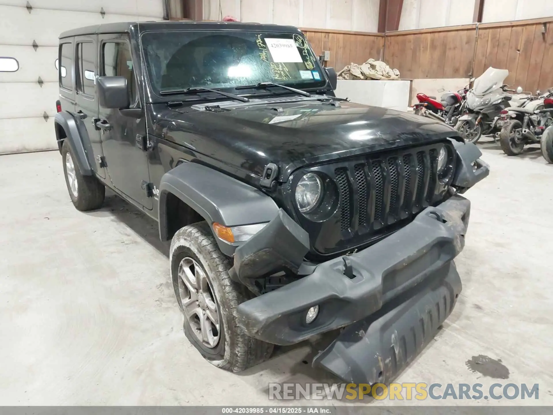 6 fotografías del automóvil dañado 1C4HJXDGXKW505396 JEEP WRANGLER UNLIMITED 2019