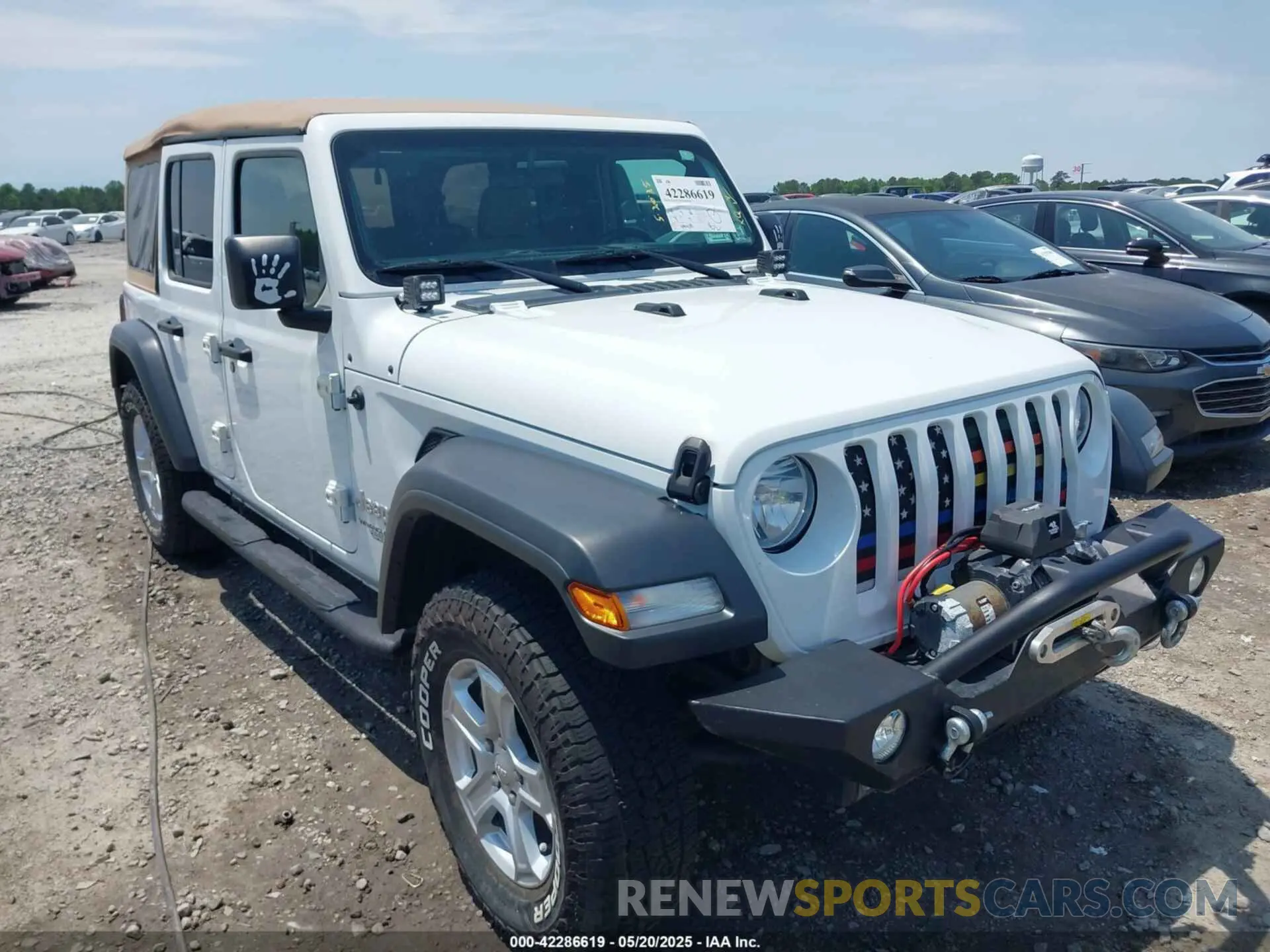 1 fotografías del automóvil dañado 1C4HJXDN2KW508341 JEEP WRANGLER UNLIMITED 2019
