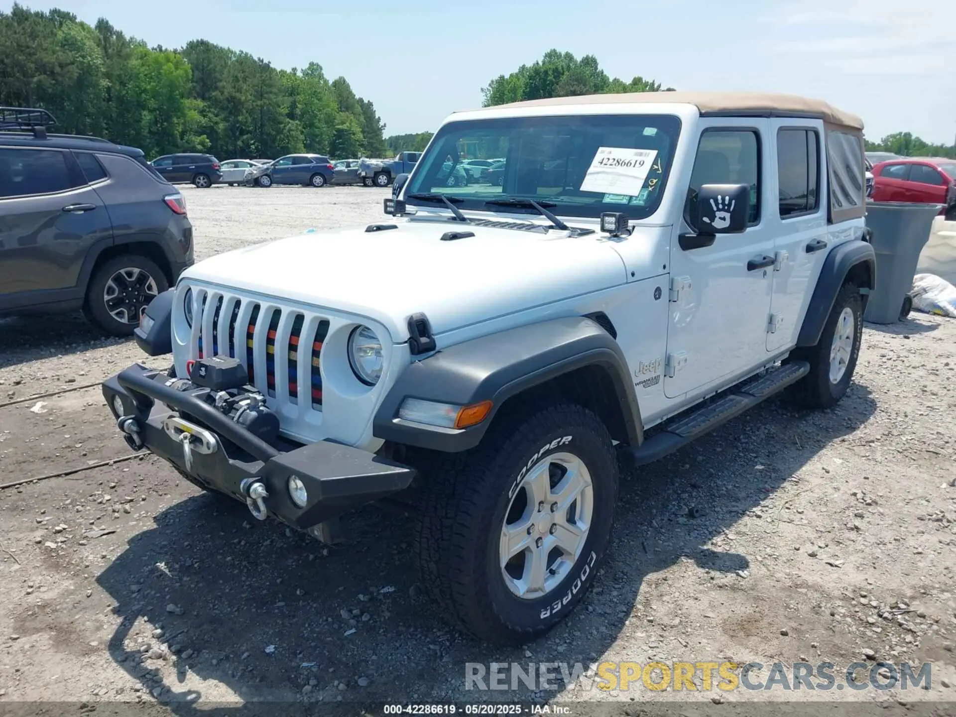 2 fotografías del automóvil dañado 1C4HJXDN2KW508341 JEEP WRANGLER UNLIMITED 2019