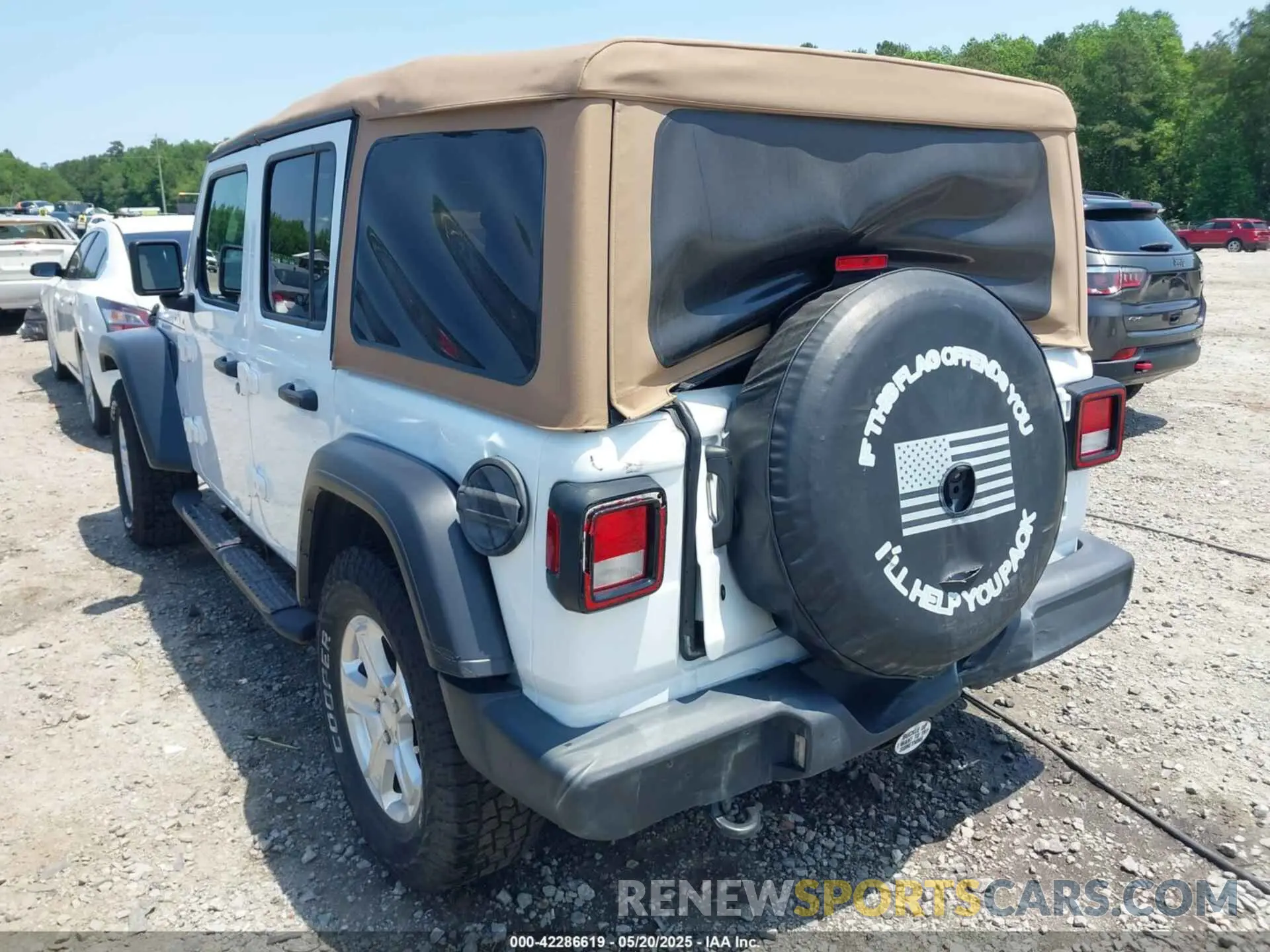 3 fotografías del automóvil dañado 1C4HJXDN2KW508341 JEEP WRANGLER UNLIMITED 2019